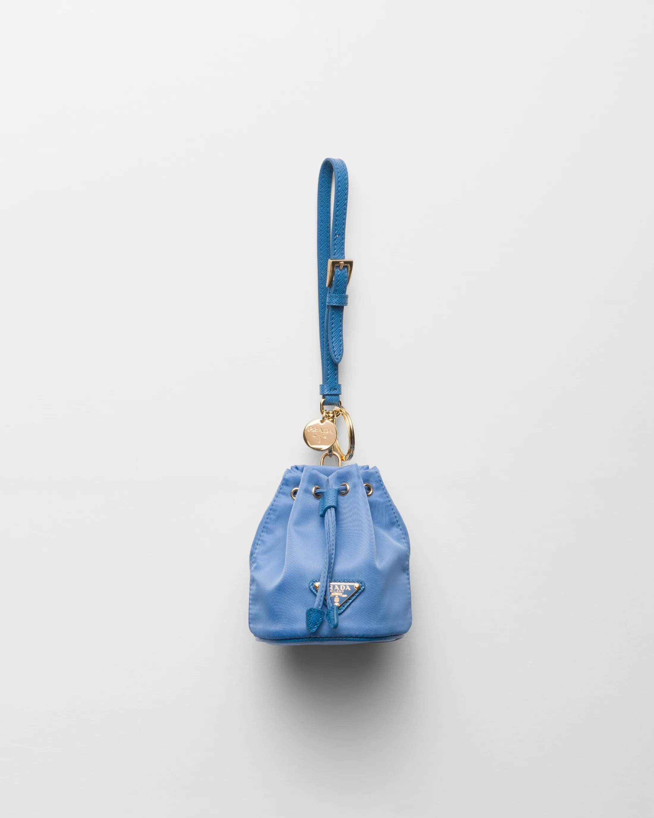 Prada Mini Icon Re-Nylon bag charm Wave Best Sale