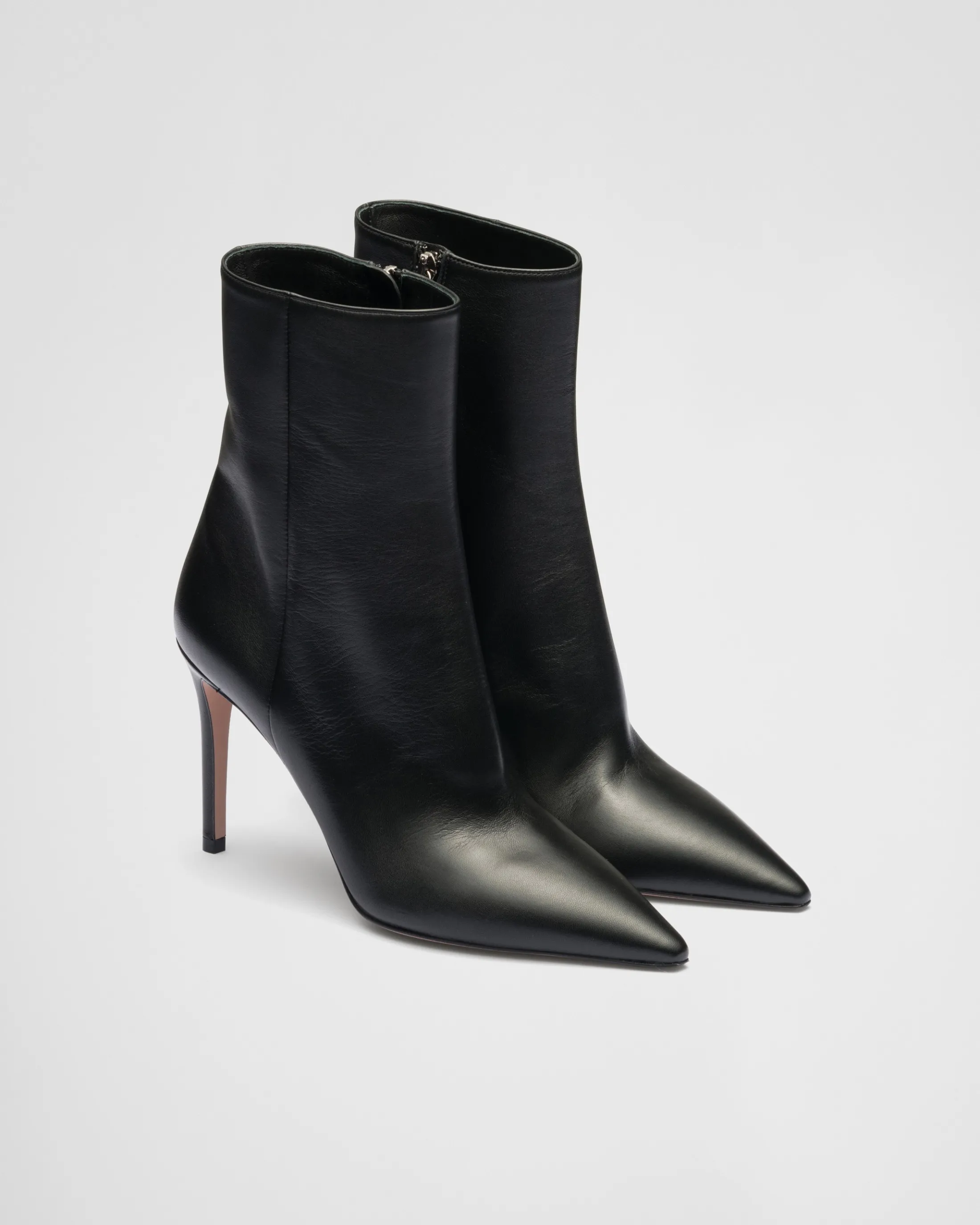 Prada Nappa leather booties Black Hot