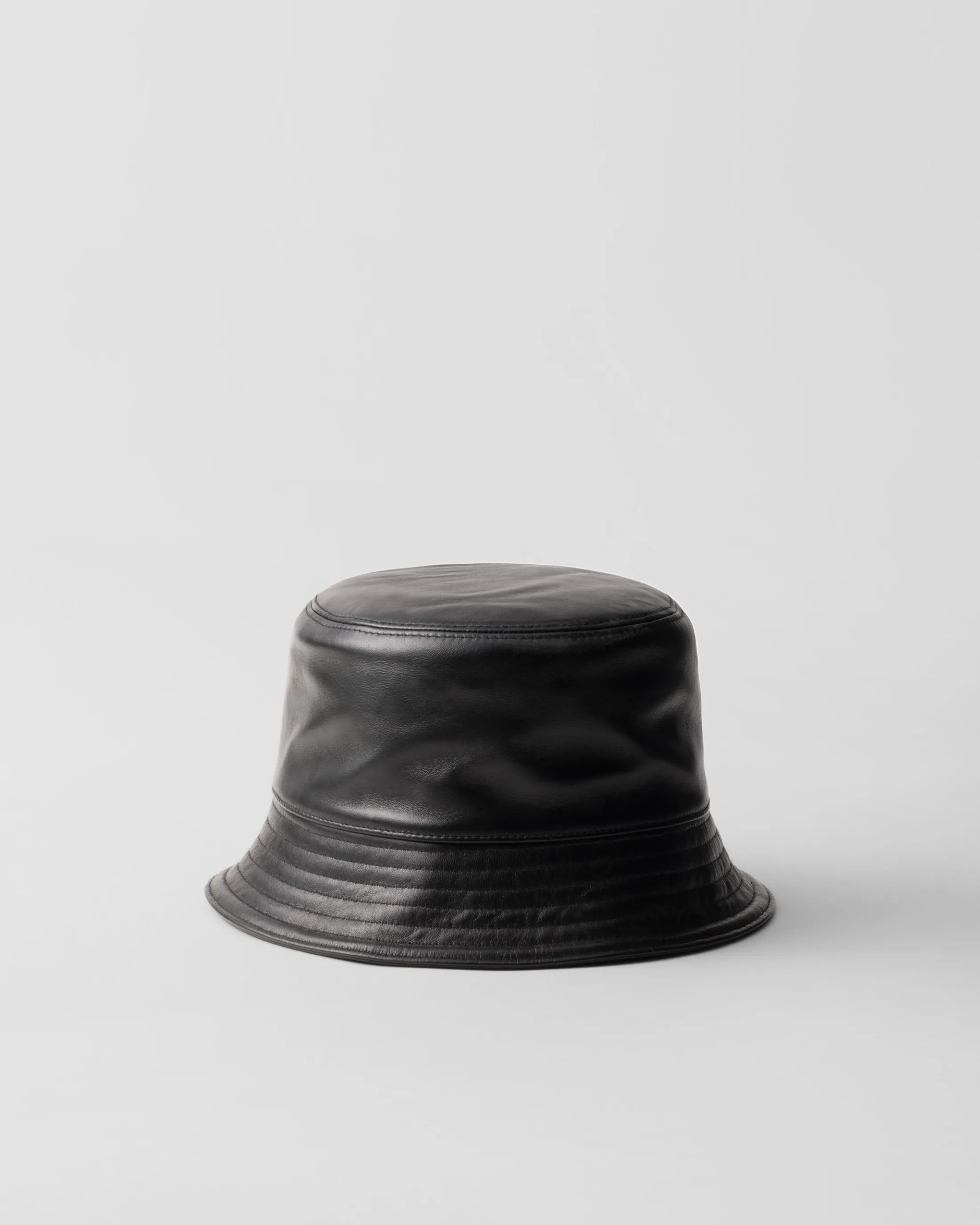 Prada Nappa leather bucket hat Black Best