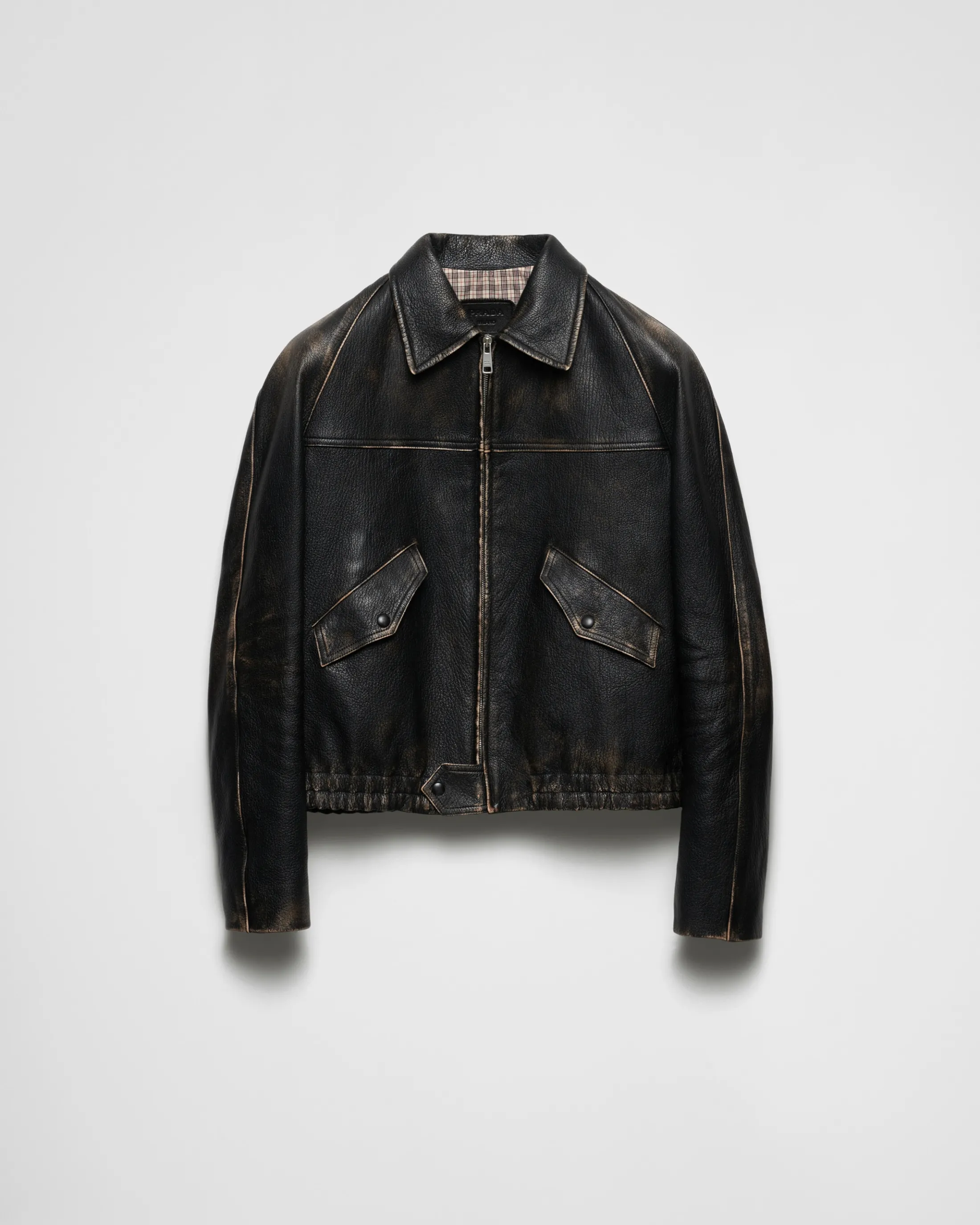 Prada Nappa leather jacket Black Best