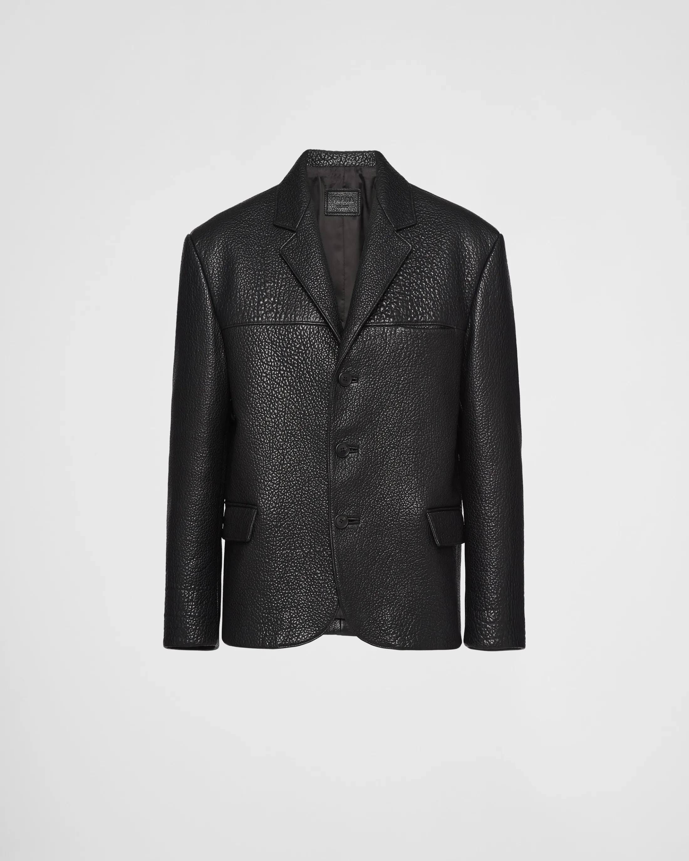 Prada Nappa leather jacket Black Fashion