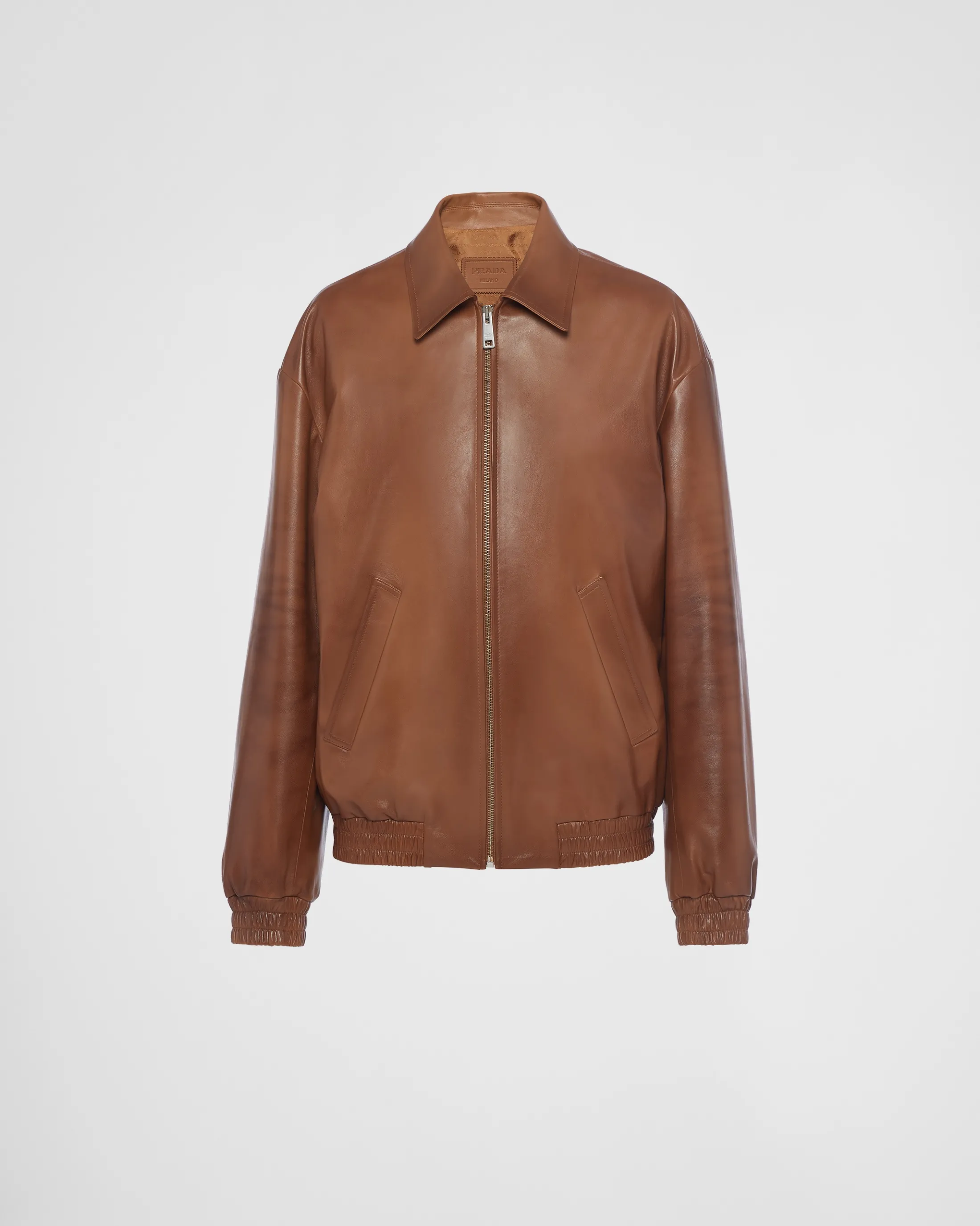 Prada Nappa leather jacket Caramel Best