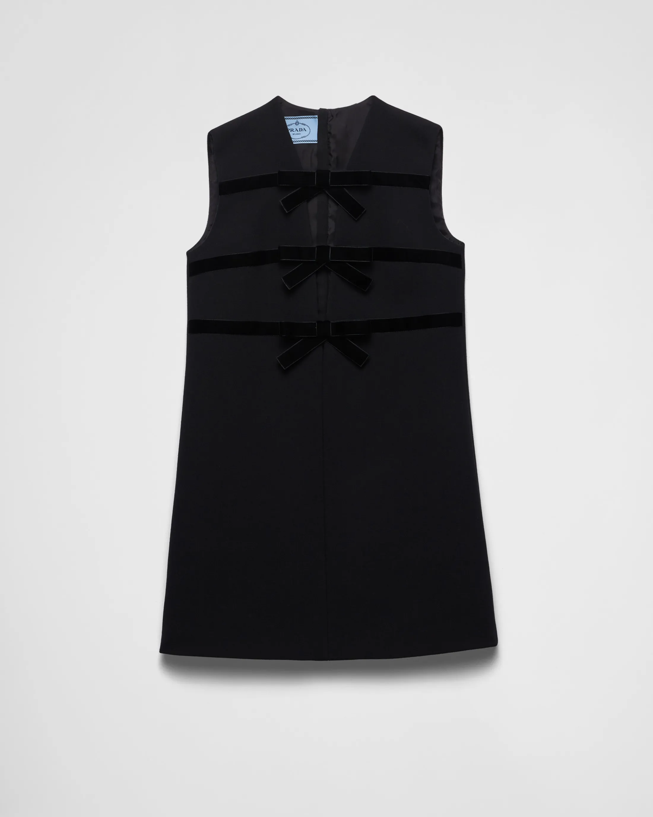 Prada Natté mini-dress Black Sale