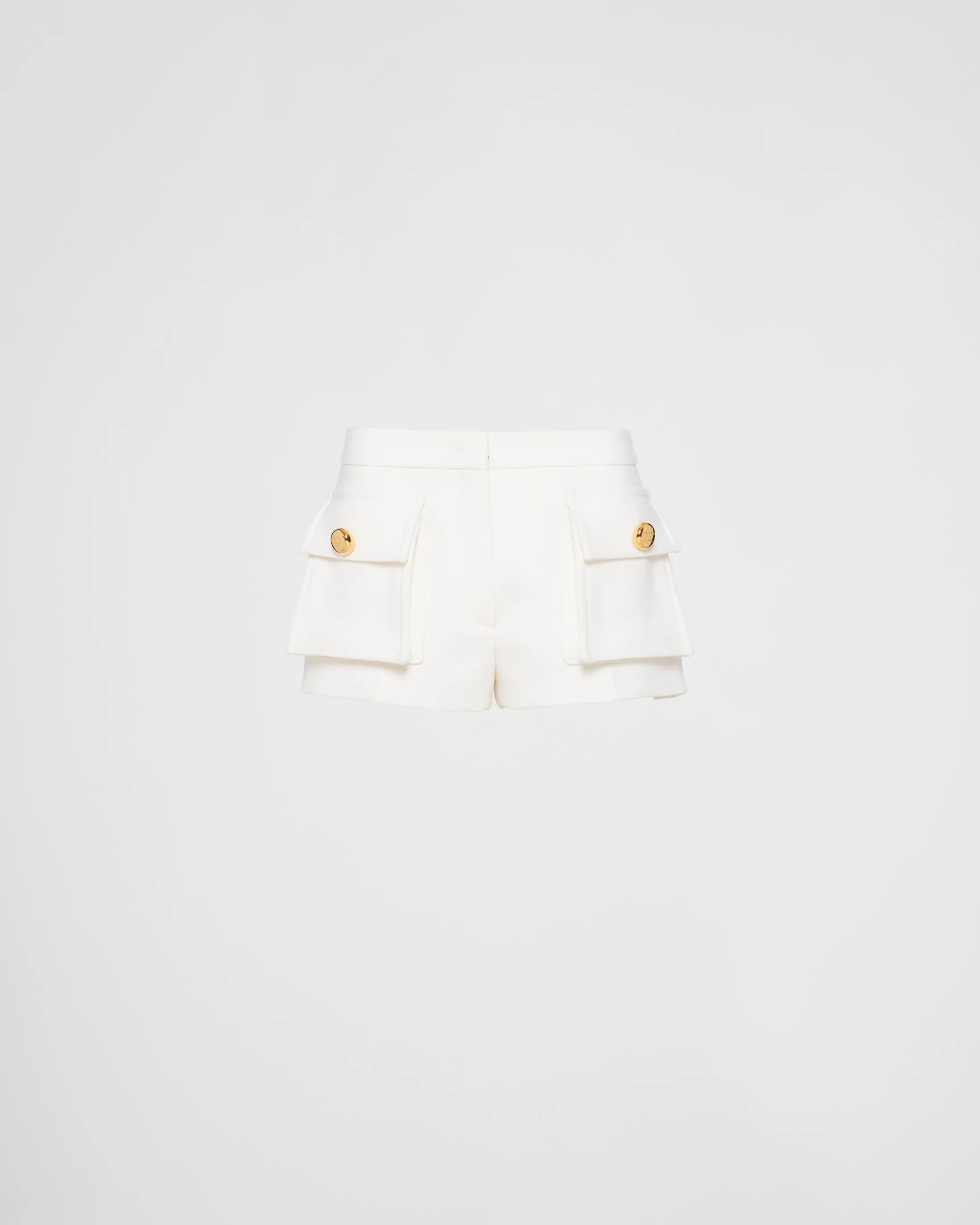 Prada Natté shorts White Hot