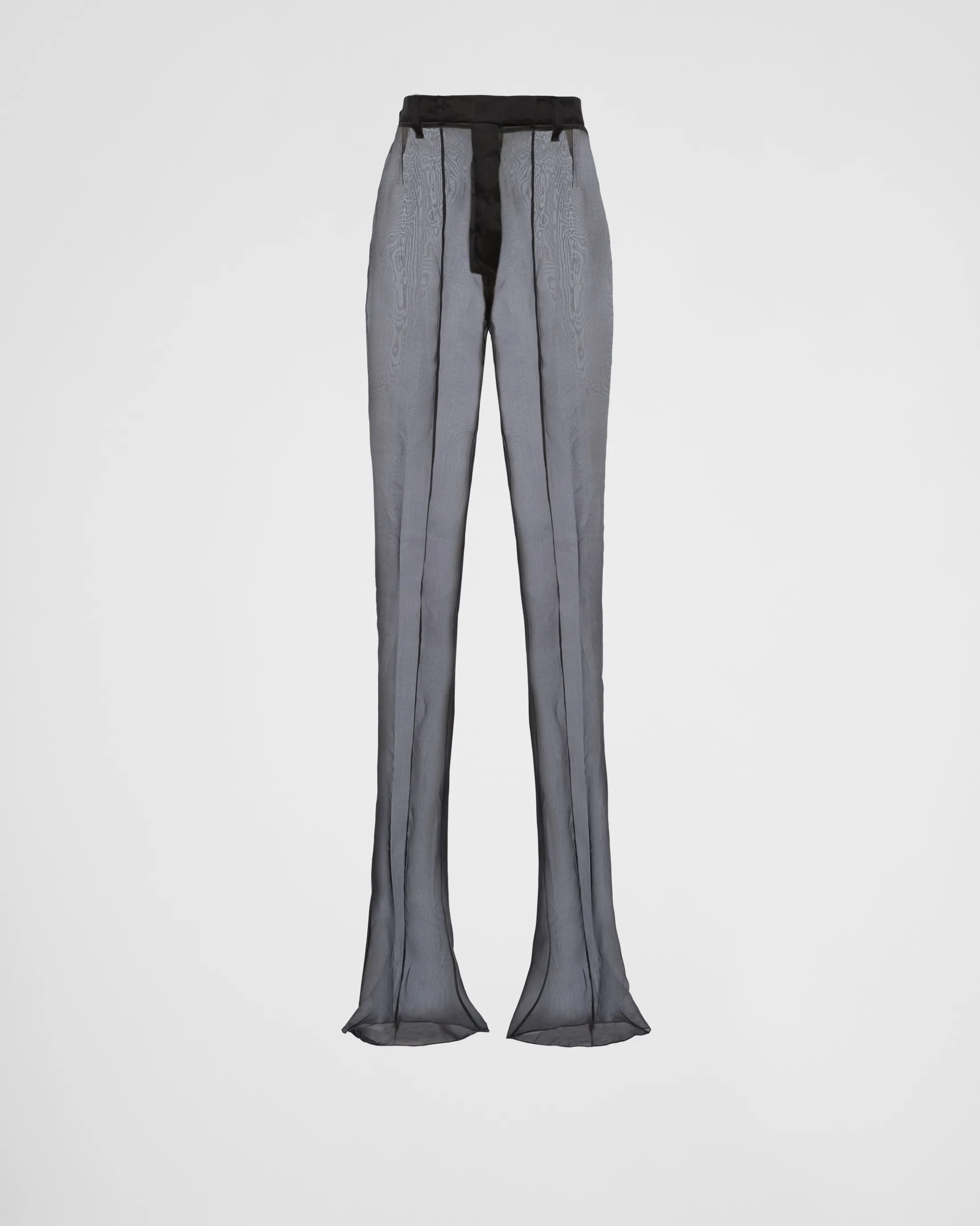 Prada Organza pants Black Outlet