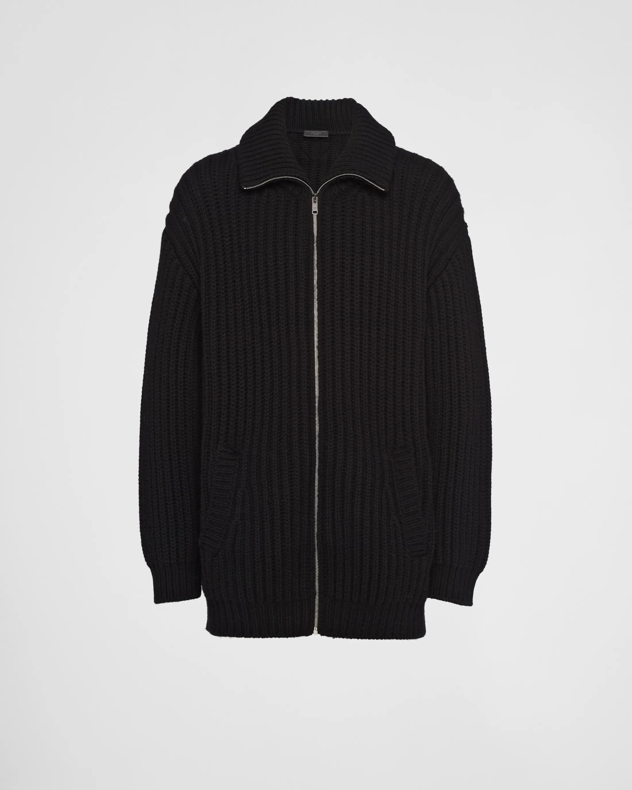 Prada Oversized cashmere cardigan Black Best