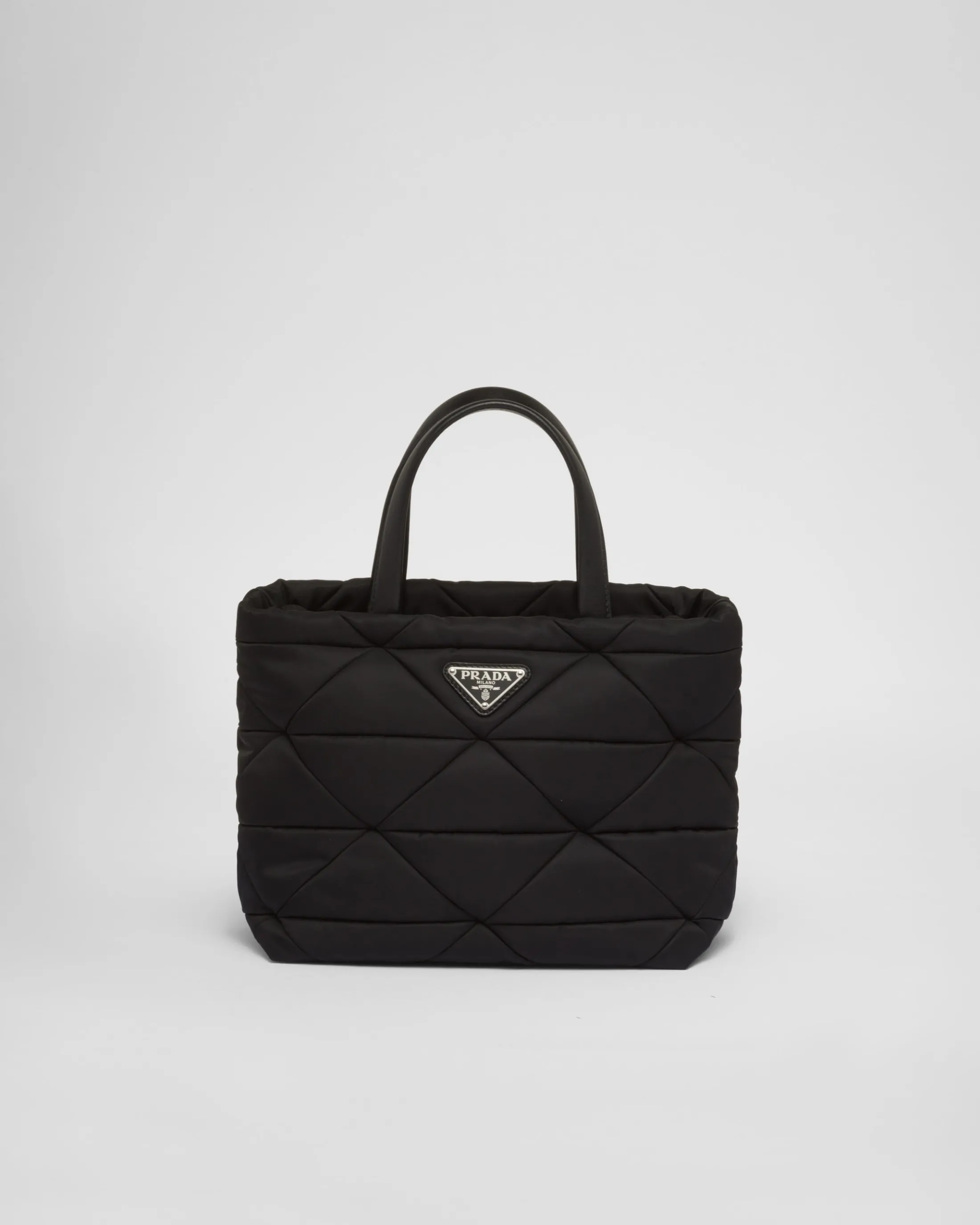 Prada Padded Re-Nylon tote bag Black Sale