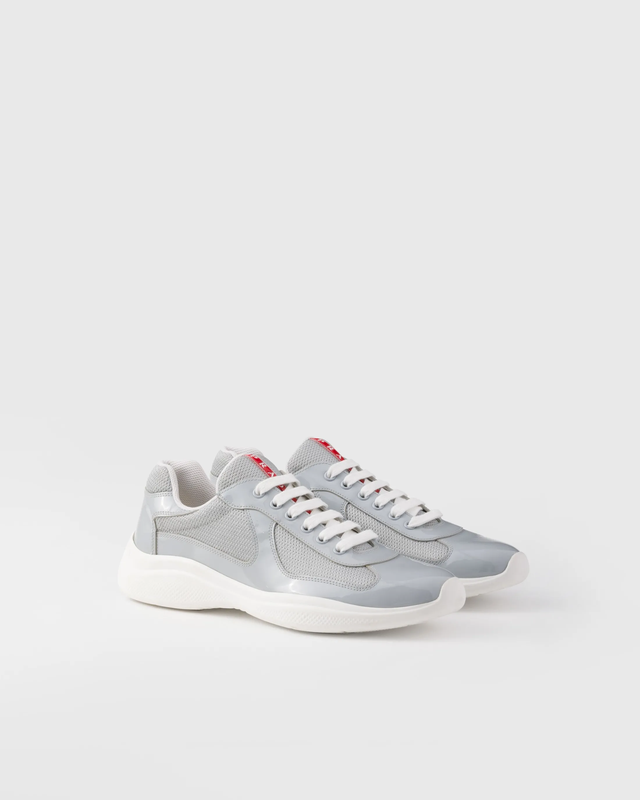 Prada Patent leather and technical fabric America's Cup sneakers Best