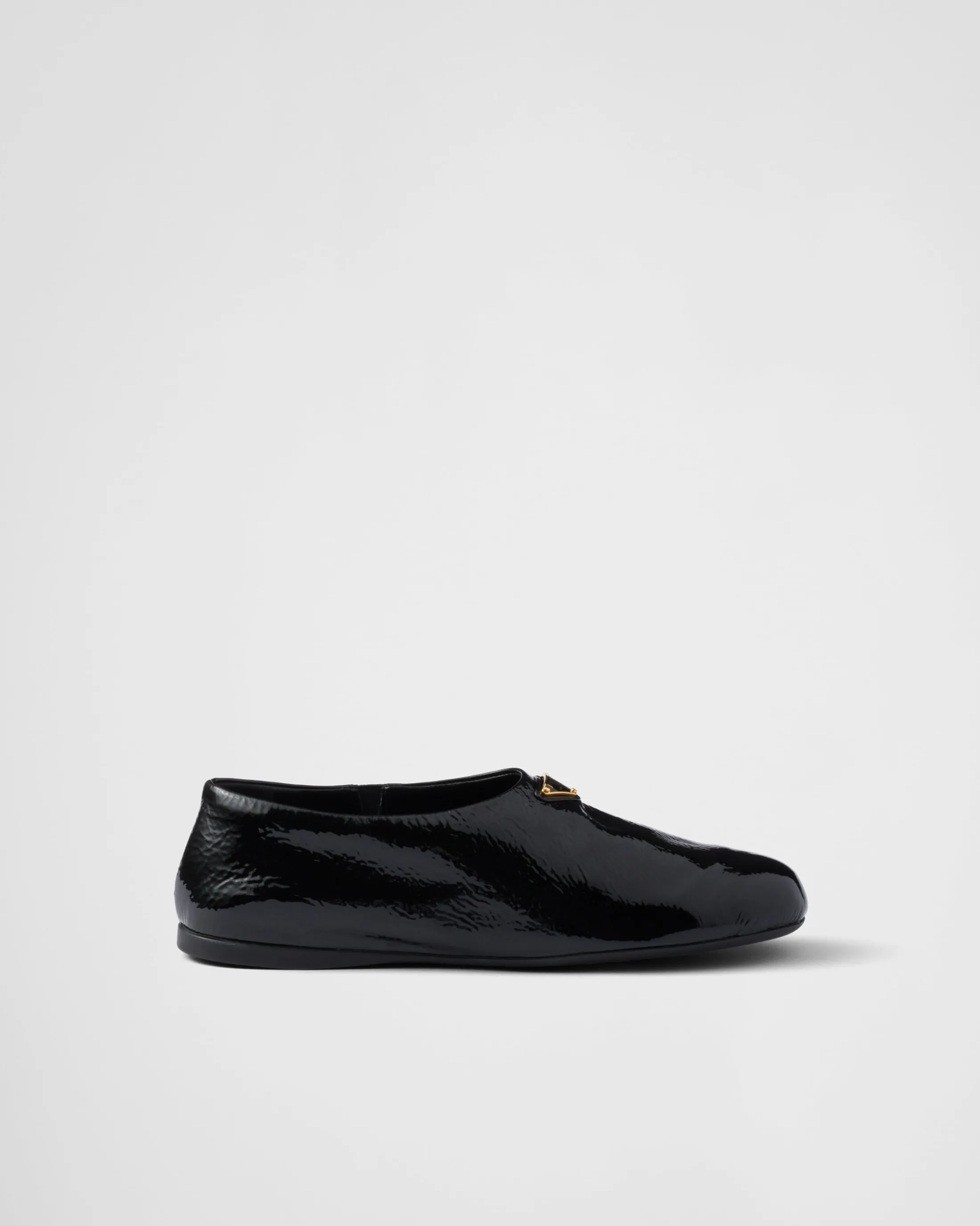 Prada Patent leather ballerinas Black Discount