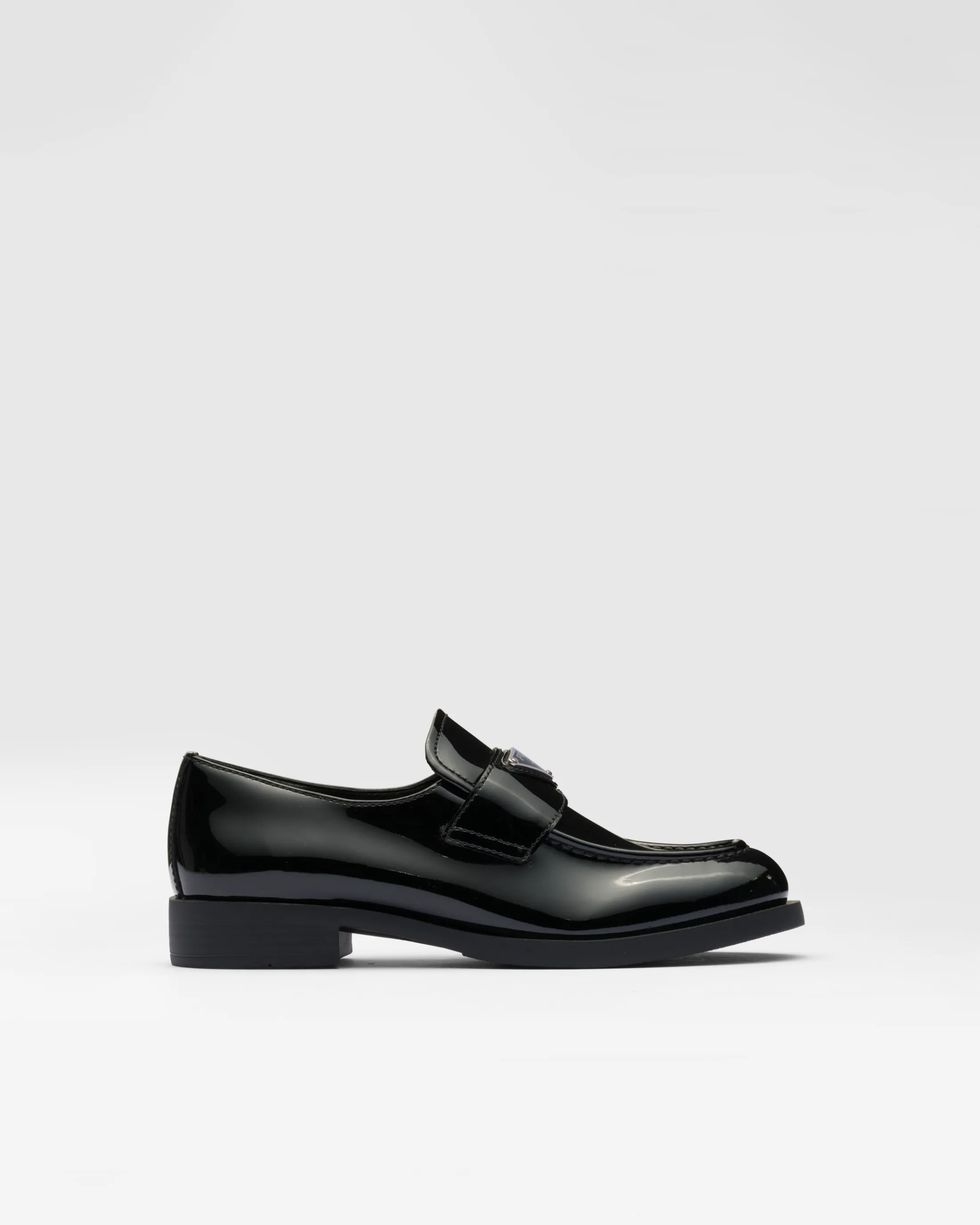 Prada Patent leather loafers Black Outlet