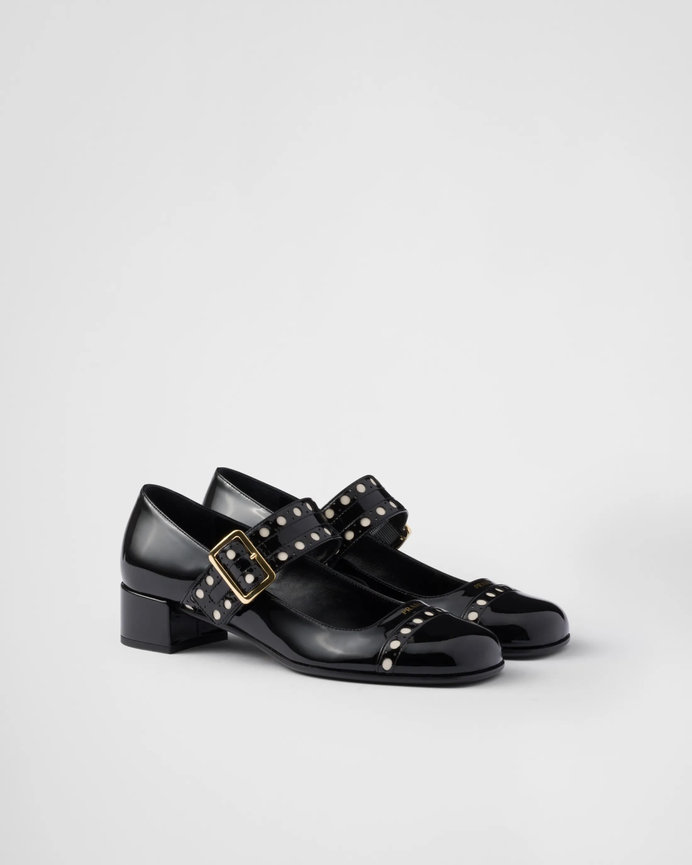 Prada Patent leather Mary Jane pumps Black Store