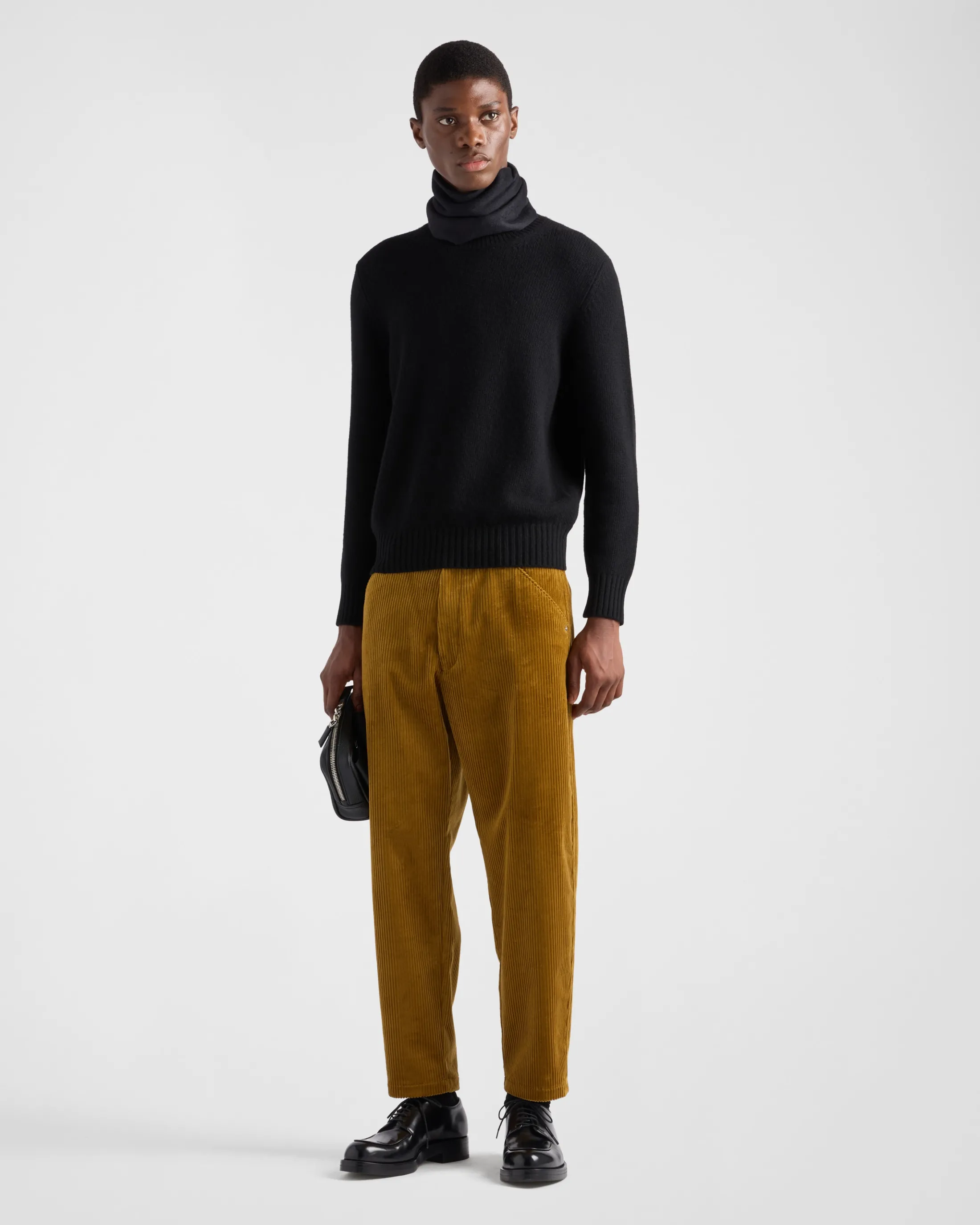 Prada Pinwale corduroy pants Barley Fashion