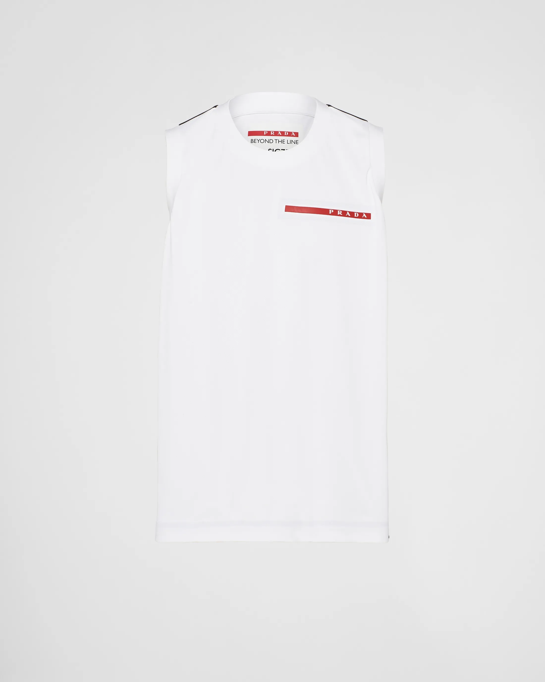 Prada Piqué tank top White New