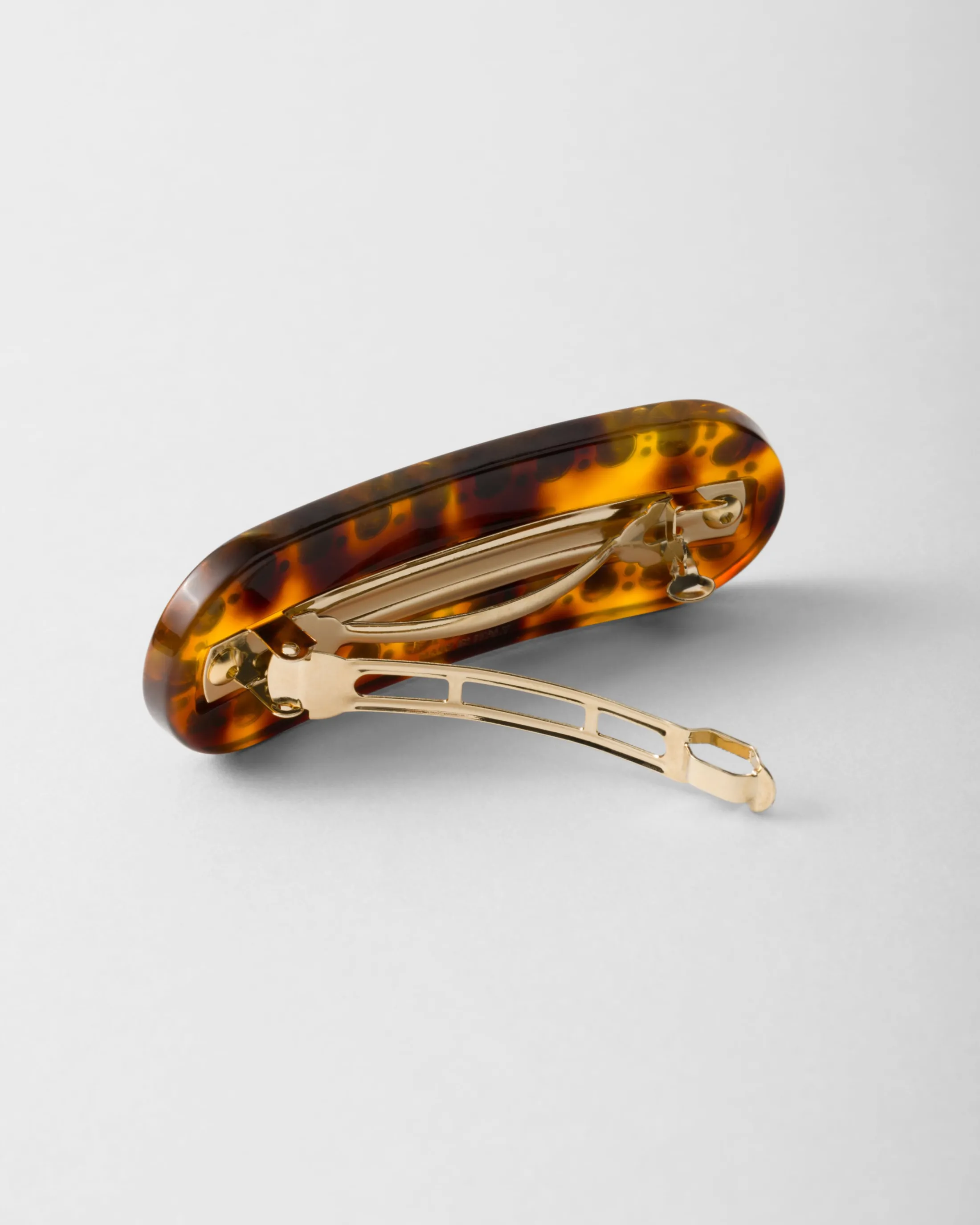 Prada Plex Hair Clip Honey/tortoiseshell Online