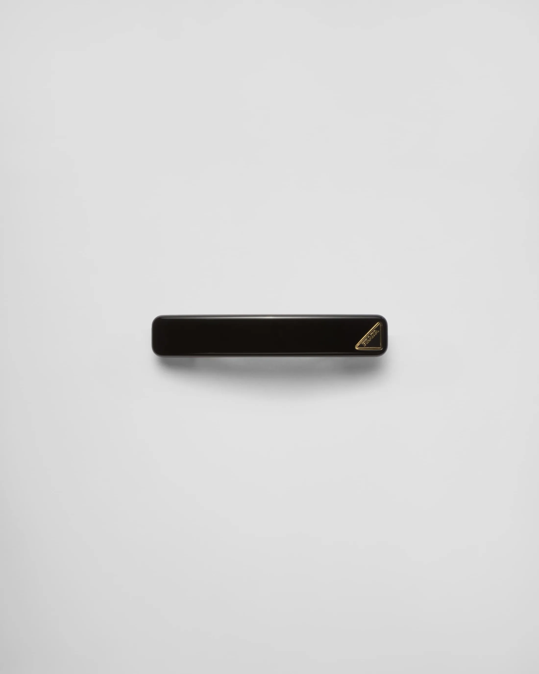 Prada Plexiglas hair clip Black Shop