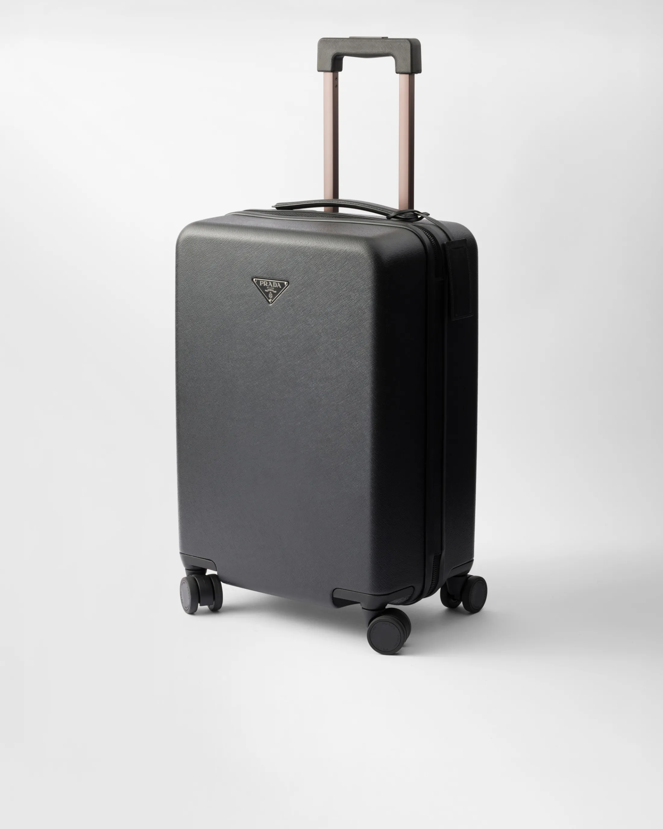 Prada Polycarbonate trolley Black New