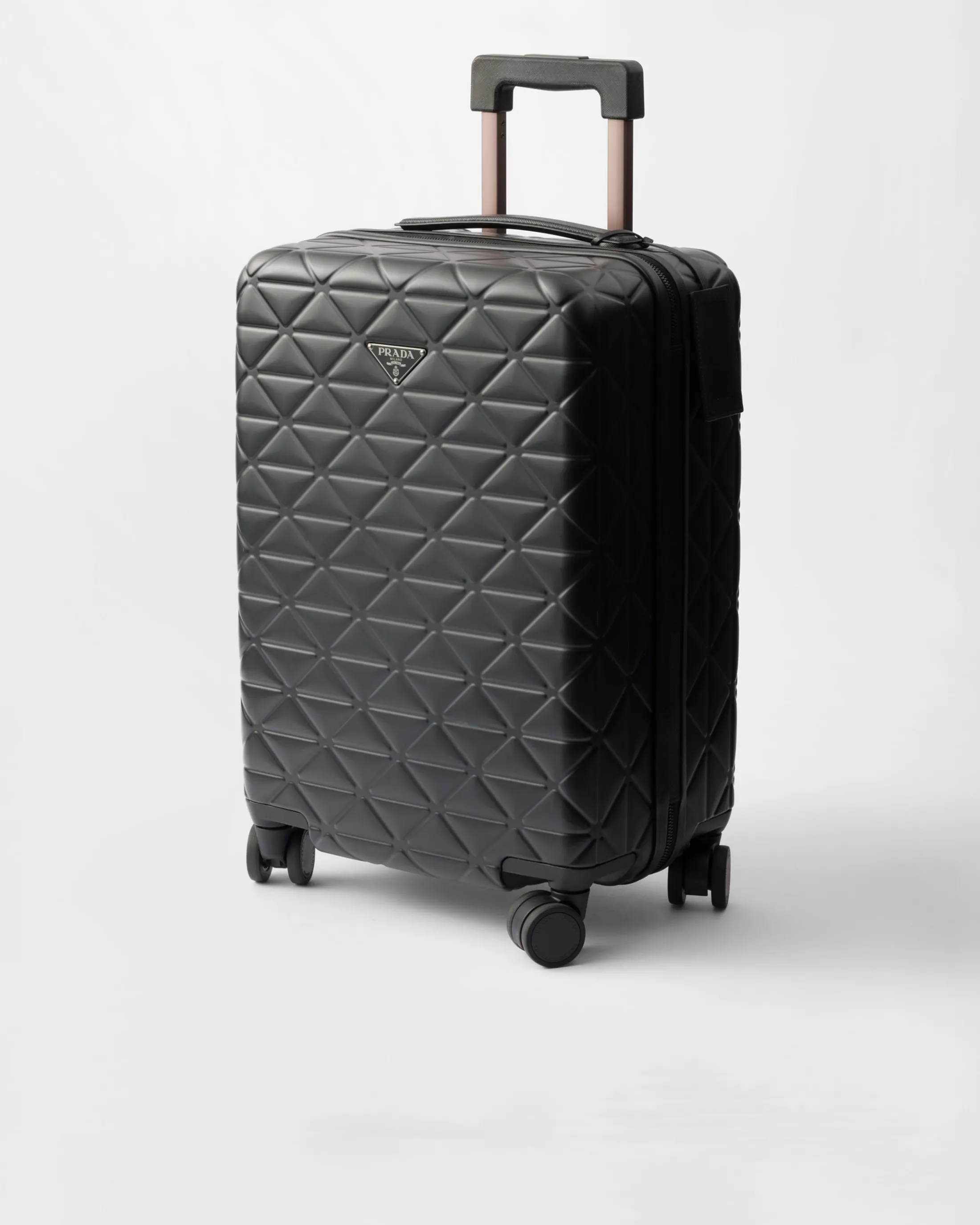 Prada Polycarbonate trolley Black Discount