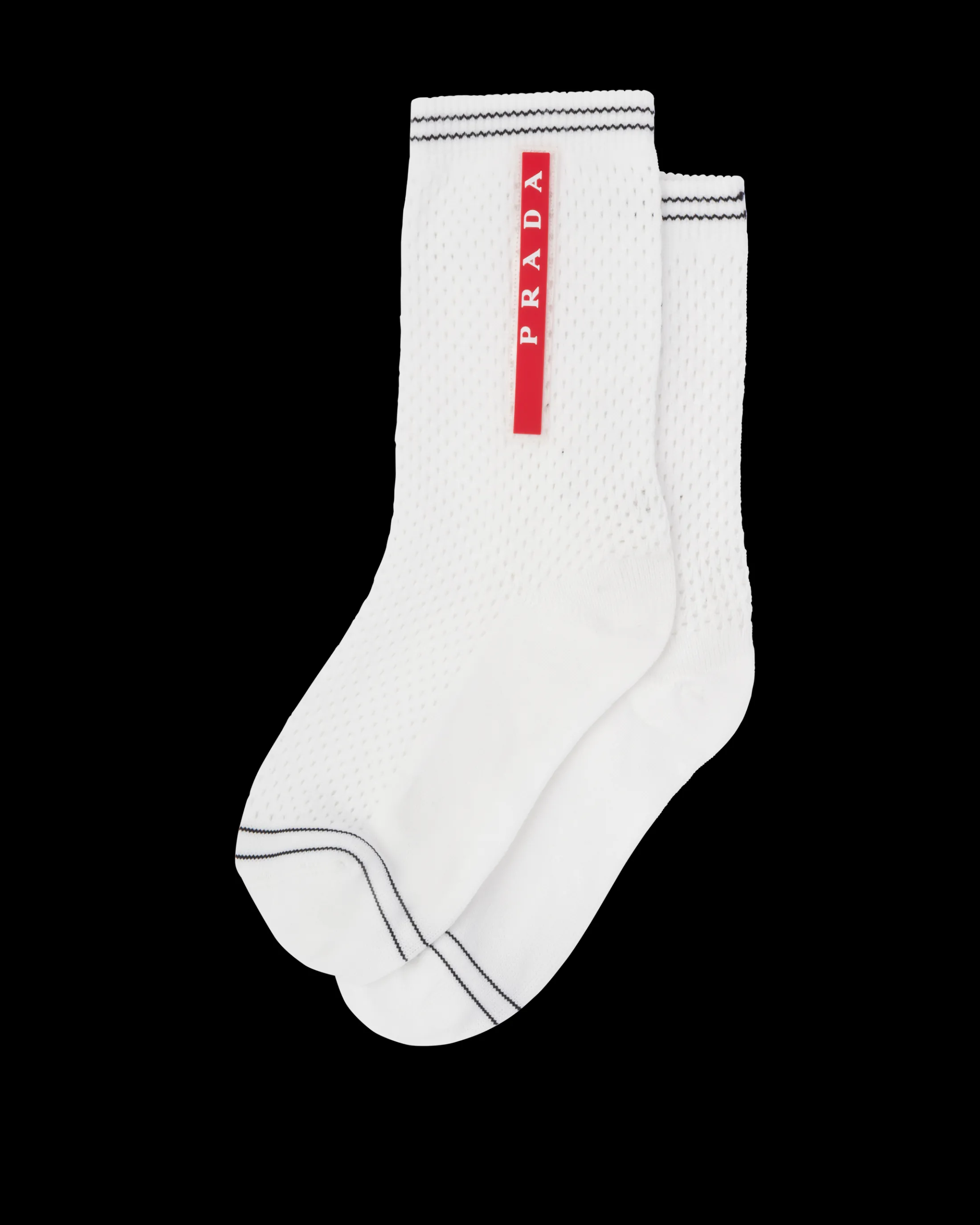 Prada Polyester socks White Shop