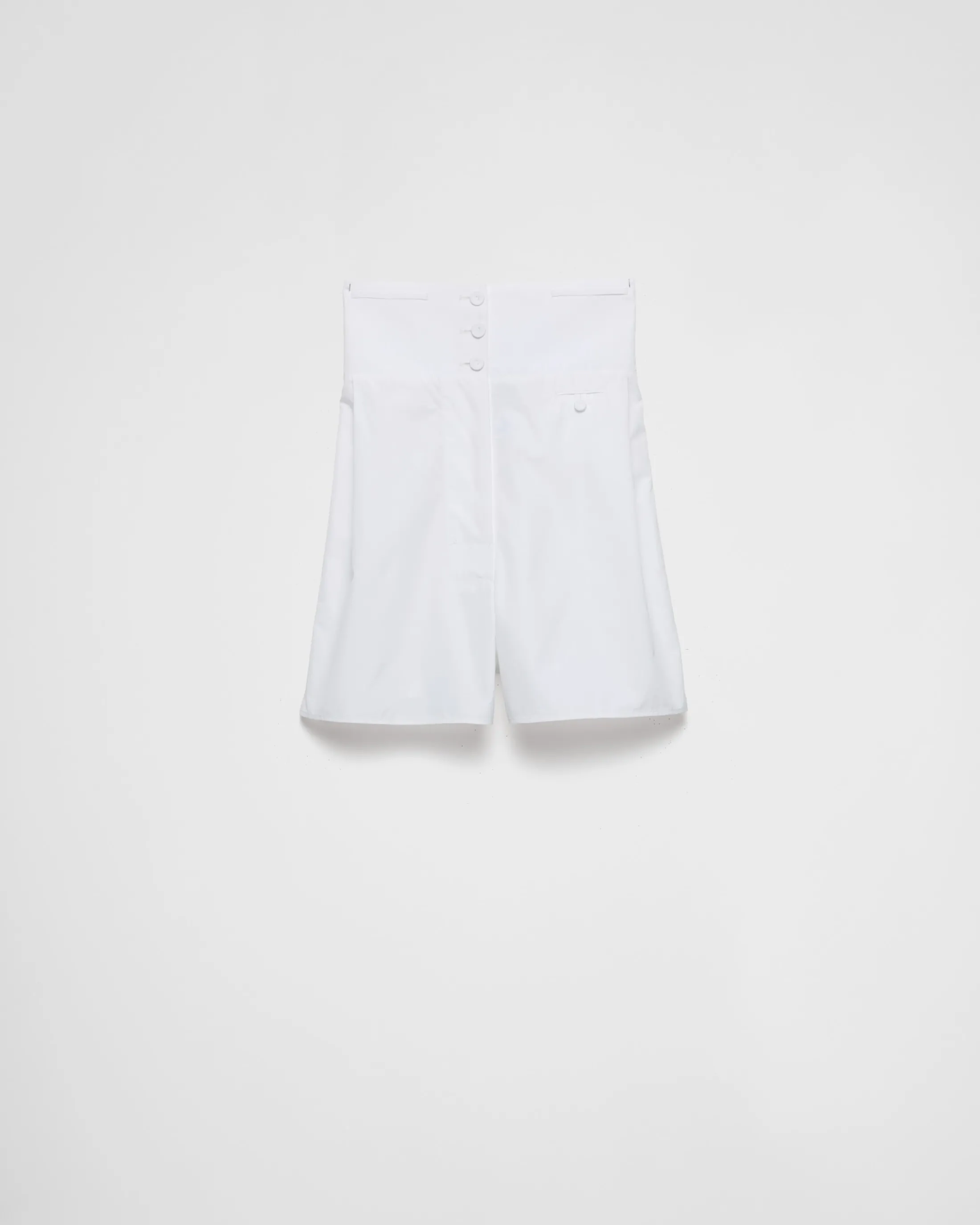 Prada Poplin shorts White Hot