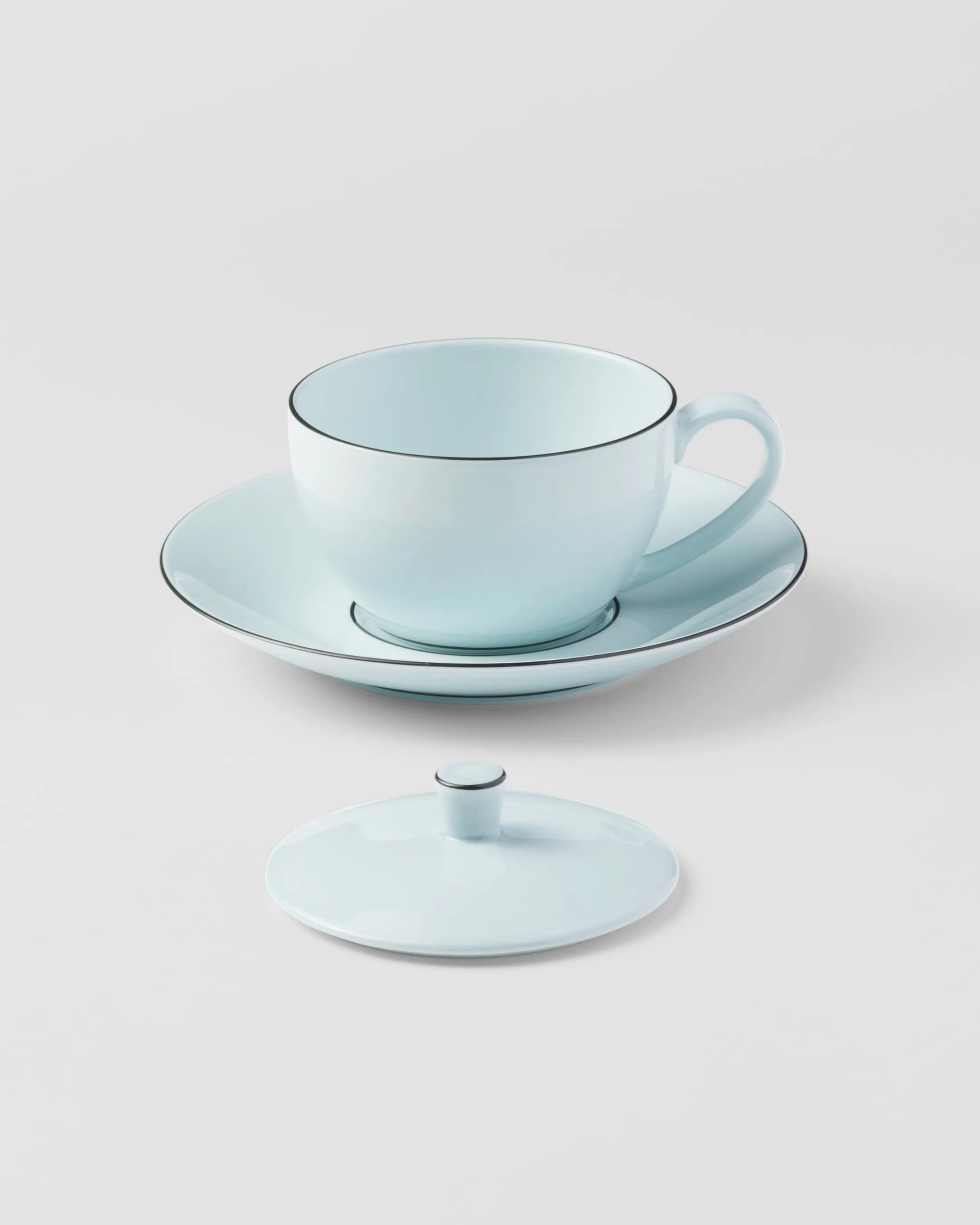 Prada Porcelain cappuccino cup - Celadon Celadonlightblue Outlet