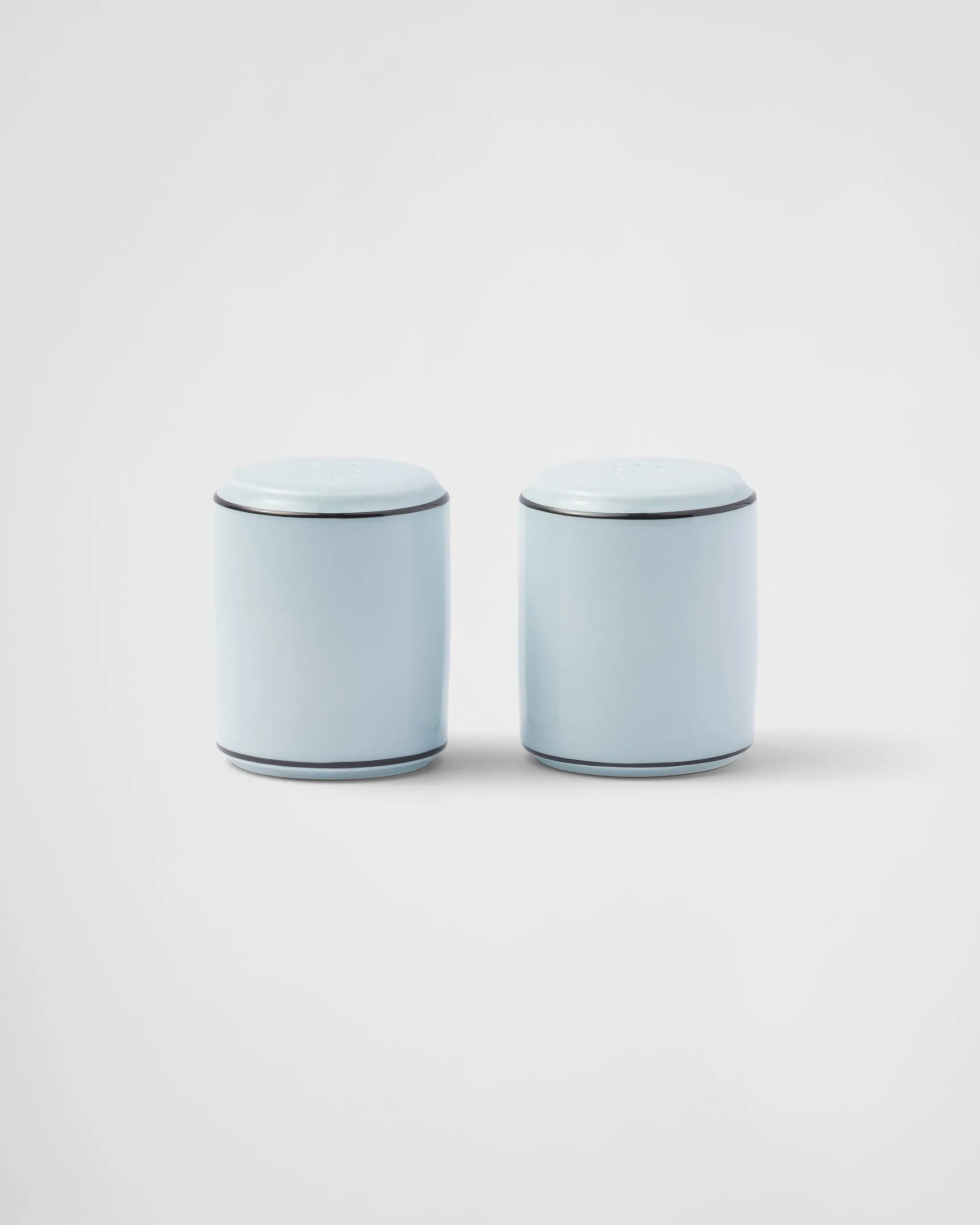 Prada Porcelain salt and pepper set - Celadon Celadonlightblue Best Sale