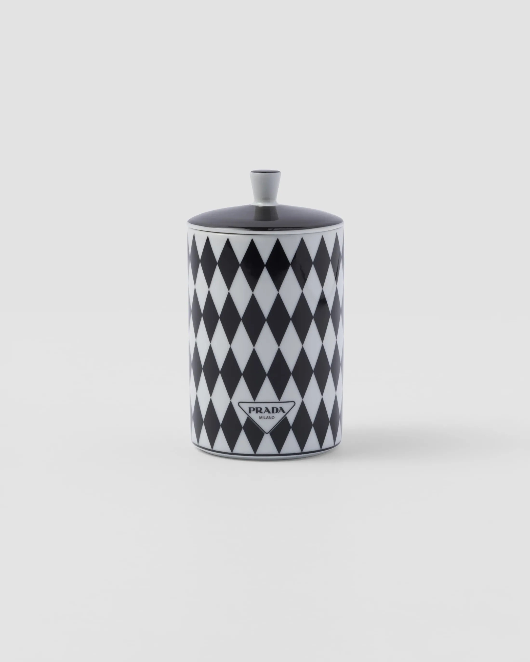 Prada Porcelain scented candle - Checkerboard White/black Cheap