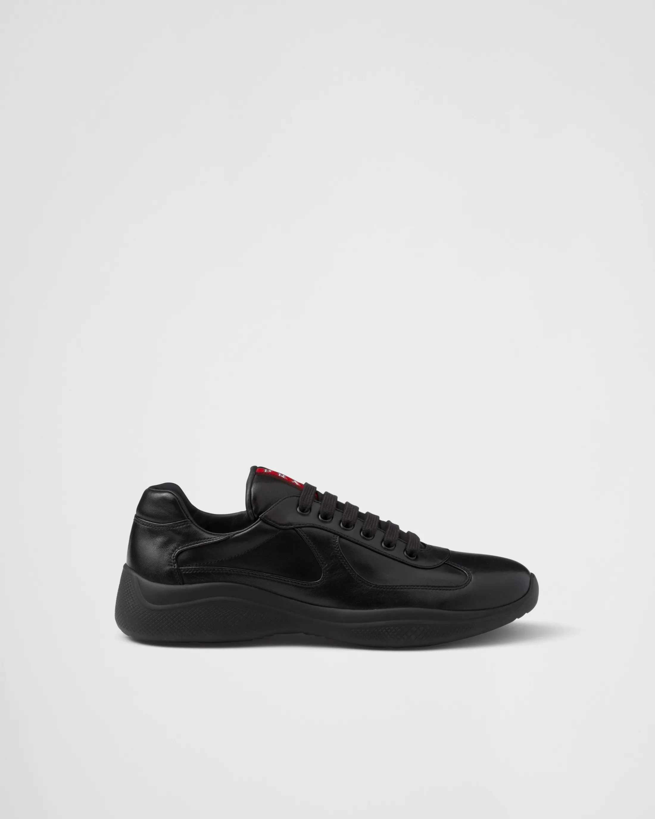 Prada America's Cup nappa leather sneakers Black Fashion