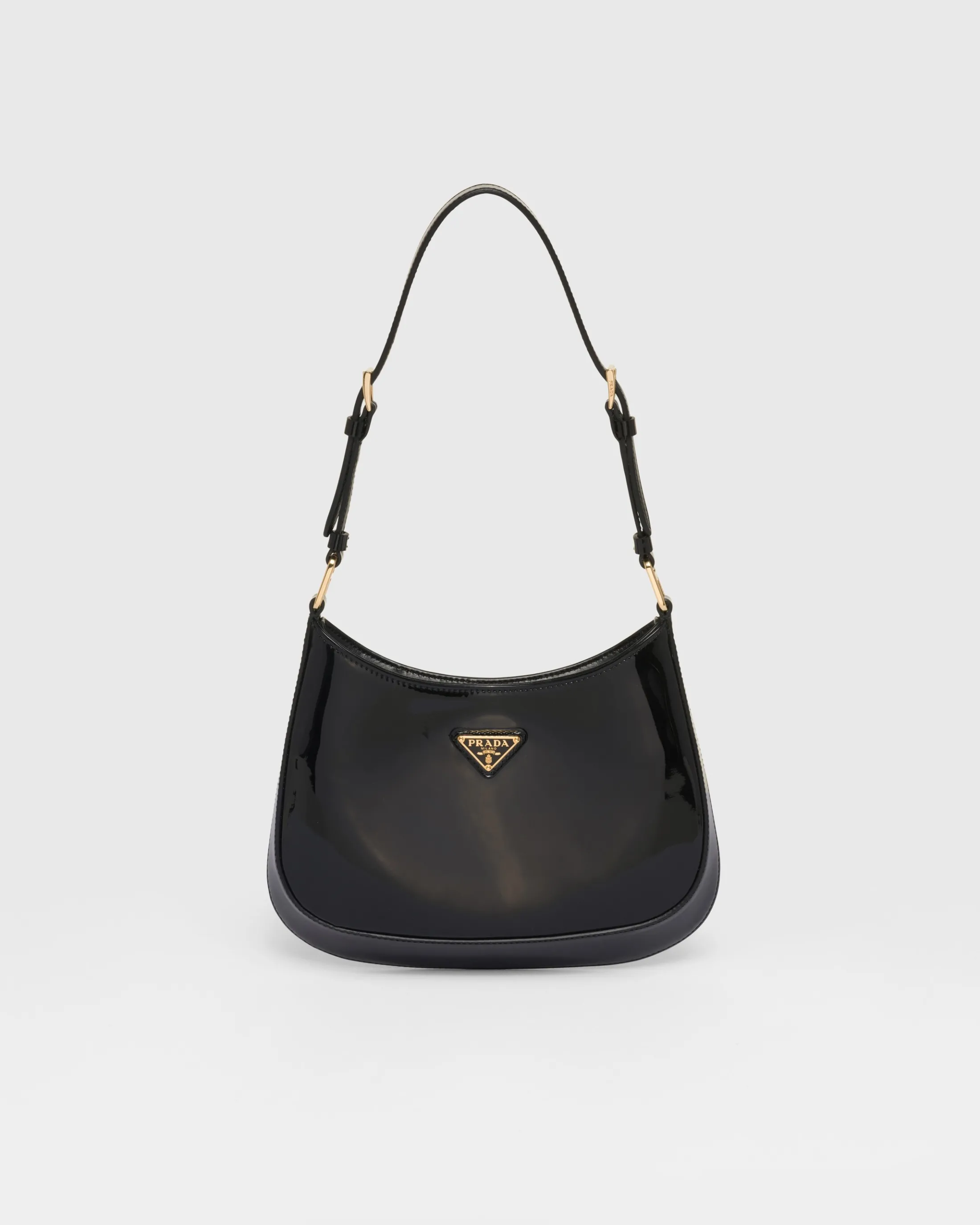 Prada Cleo patent leather bag Black Fashion