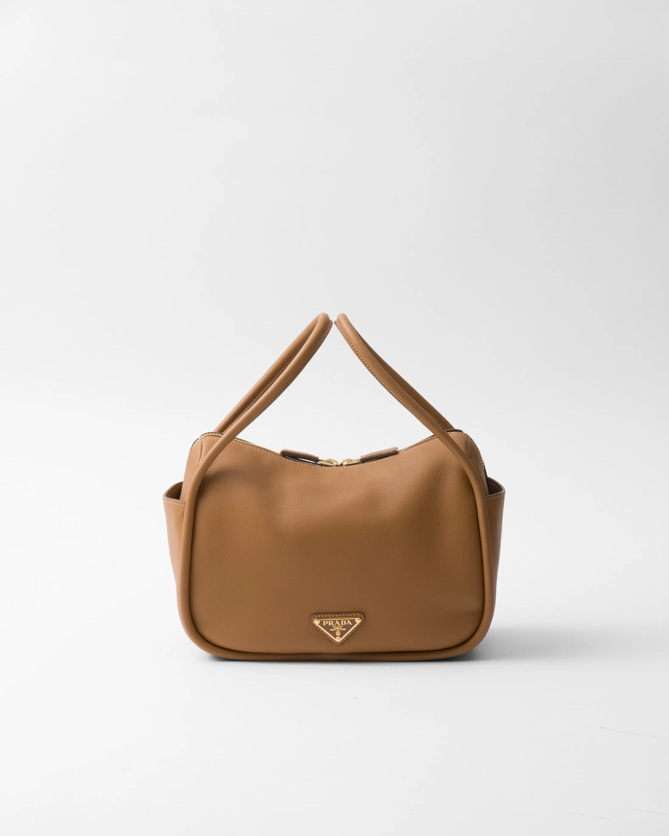 Prada Darling leather handbag Caramel Best Sale