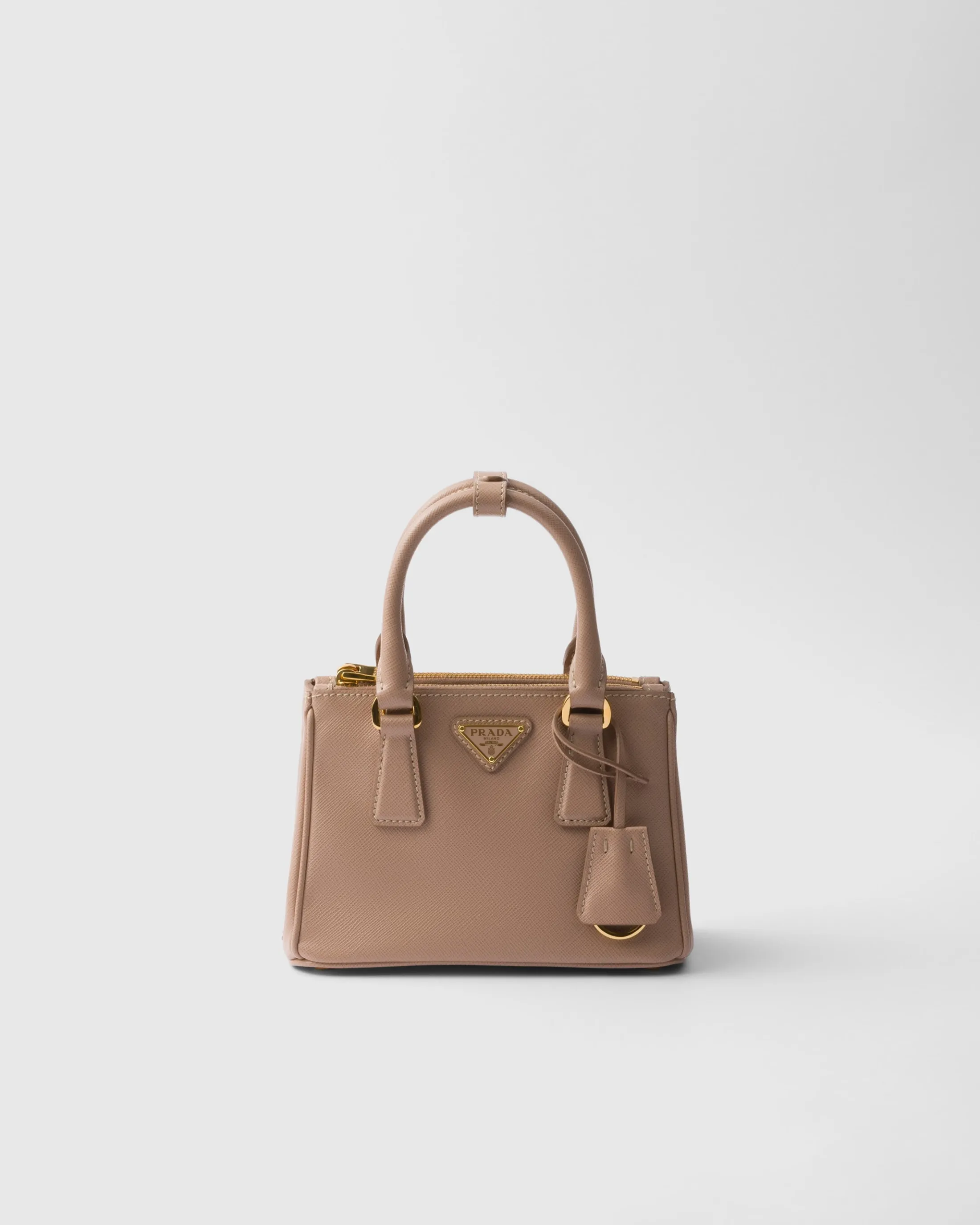 Prada Galleria Saffiano leather micro bag Powderpink Online