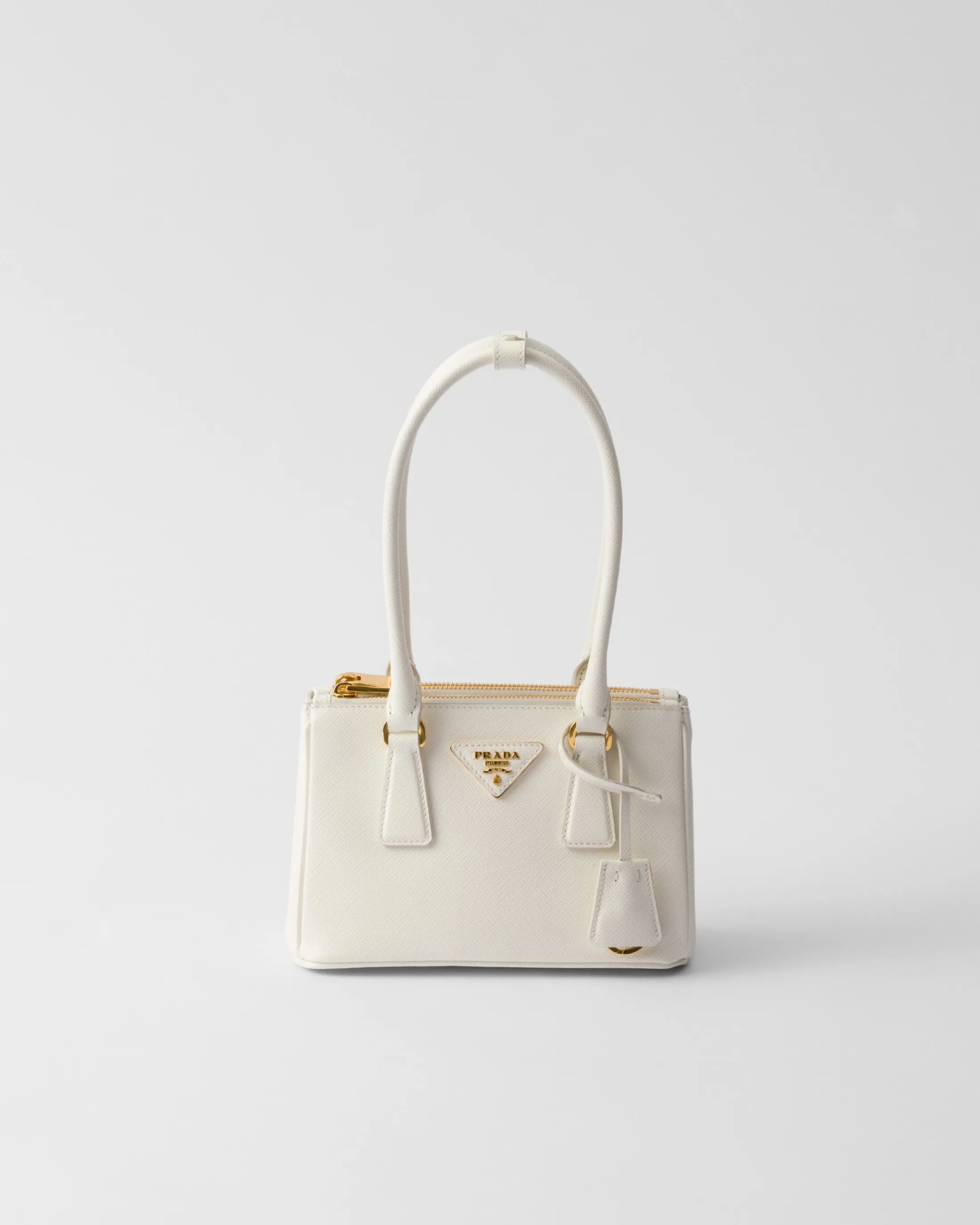 Prada Galleria Saffiano leather mini-bag White Shop