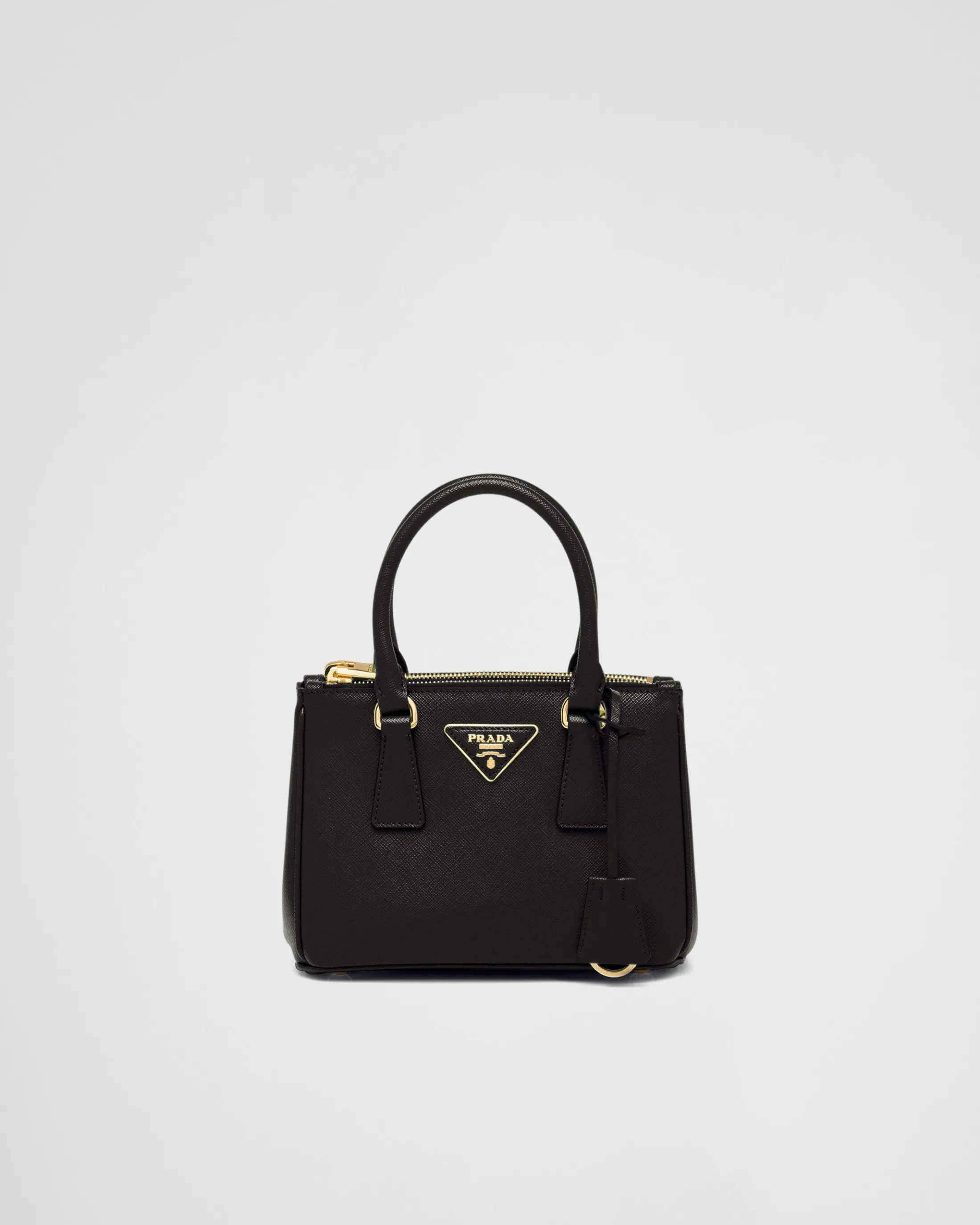 Prada Galleria Saffiano leather mini-bag Black Cheap