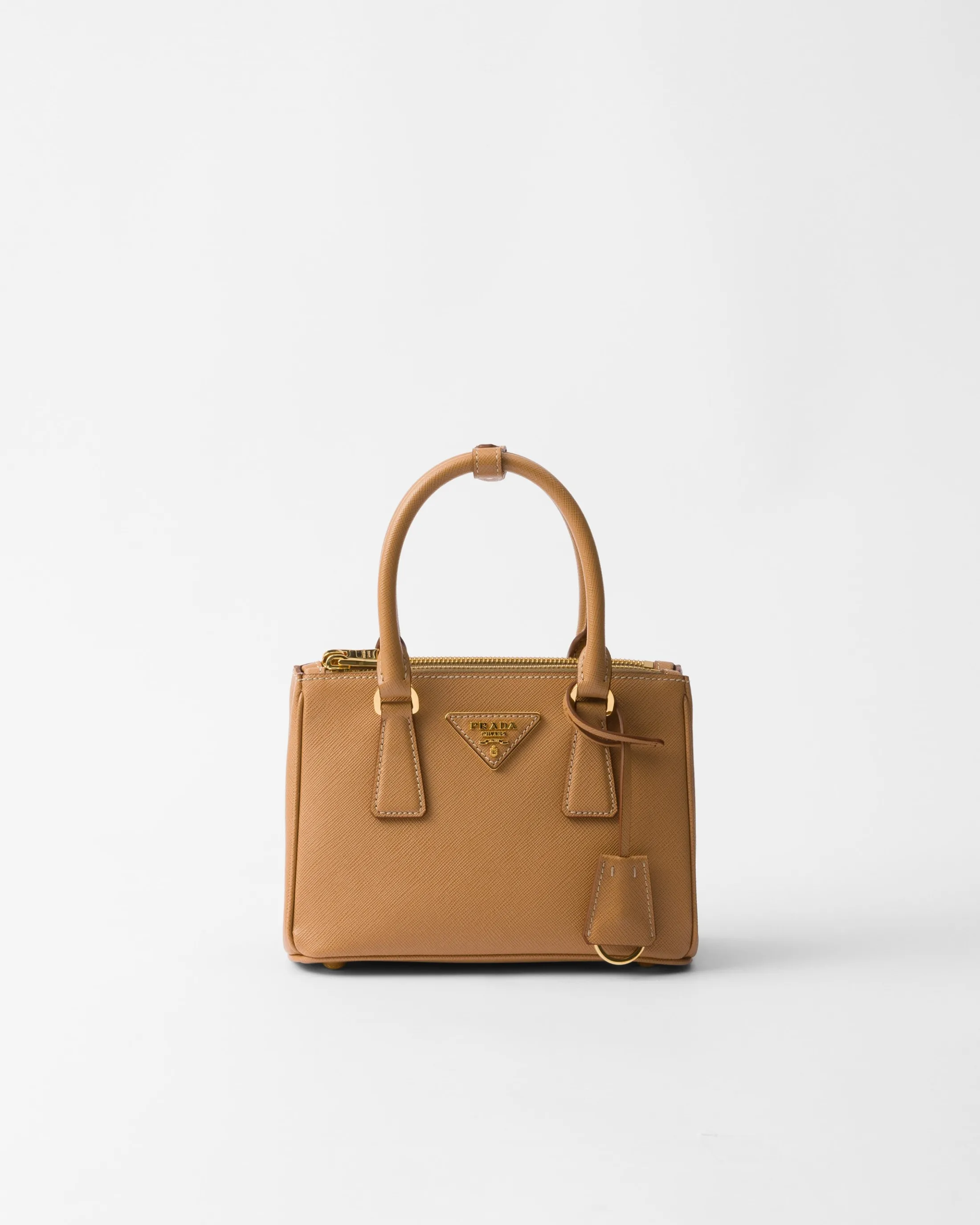 Prada Galleria Saffiano leather mini-bag Natural Fashion