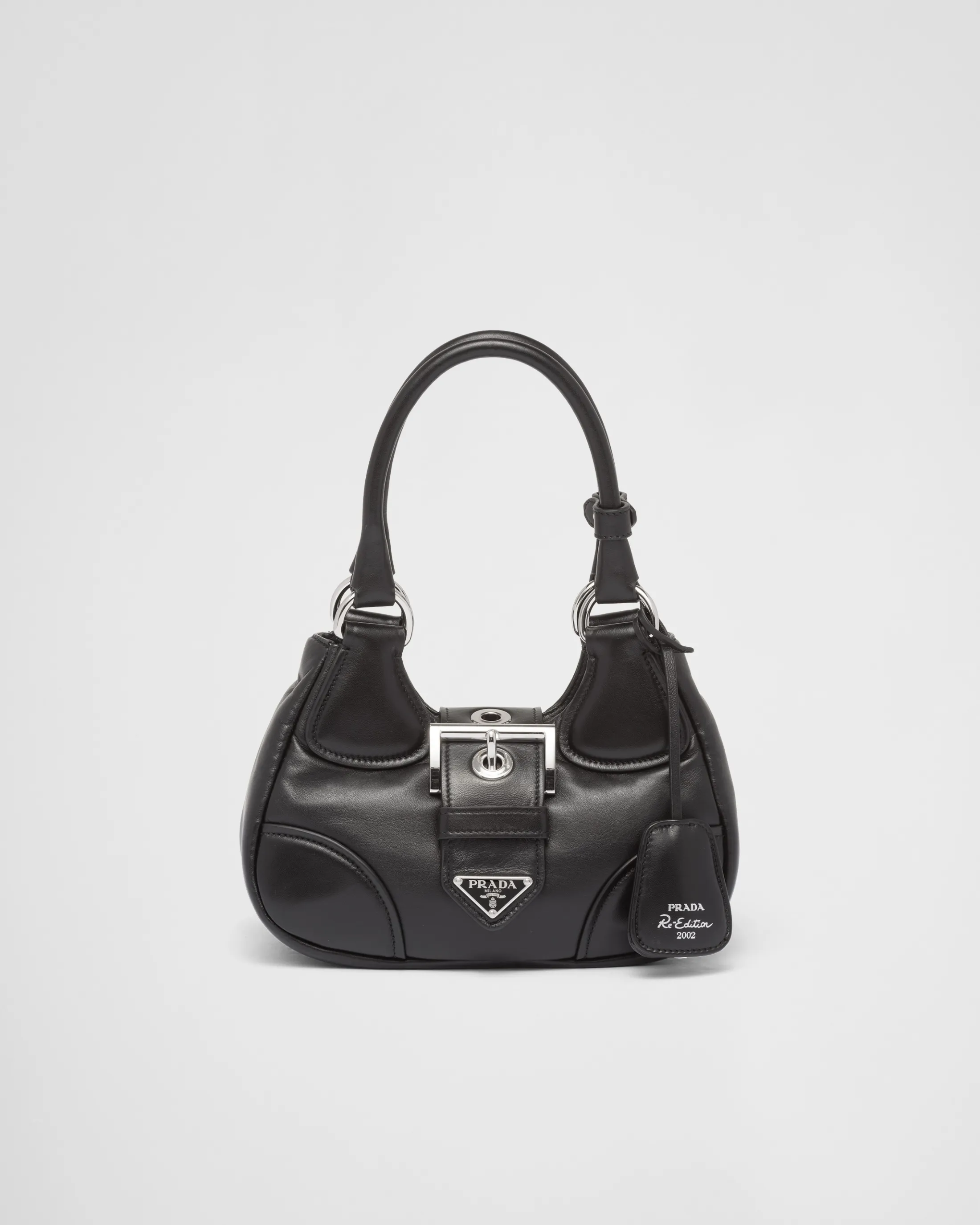 Prada Moon padded nappa-leather bag Black Discount