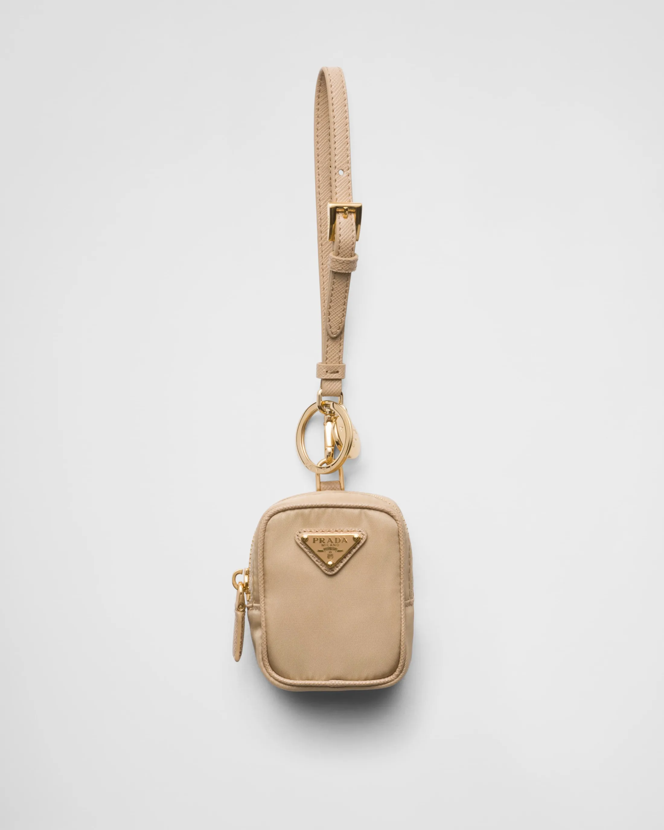 Prada Re-Edition 1978 Re-Nylon mini-pouch Camel Best Sale