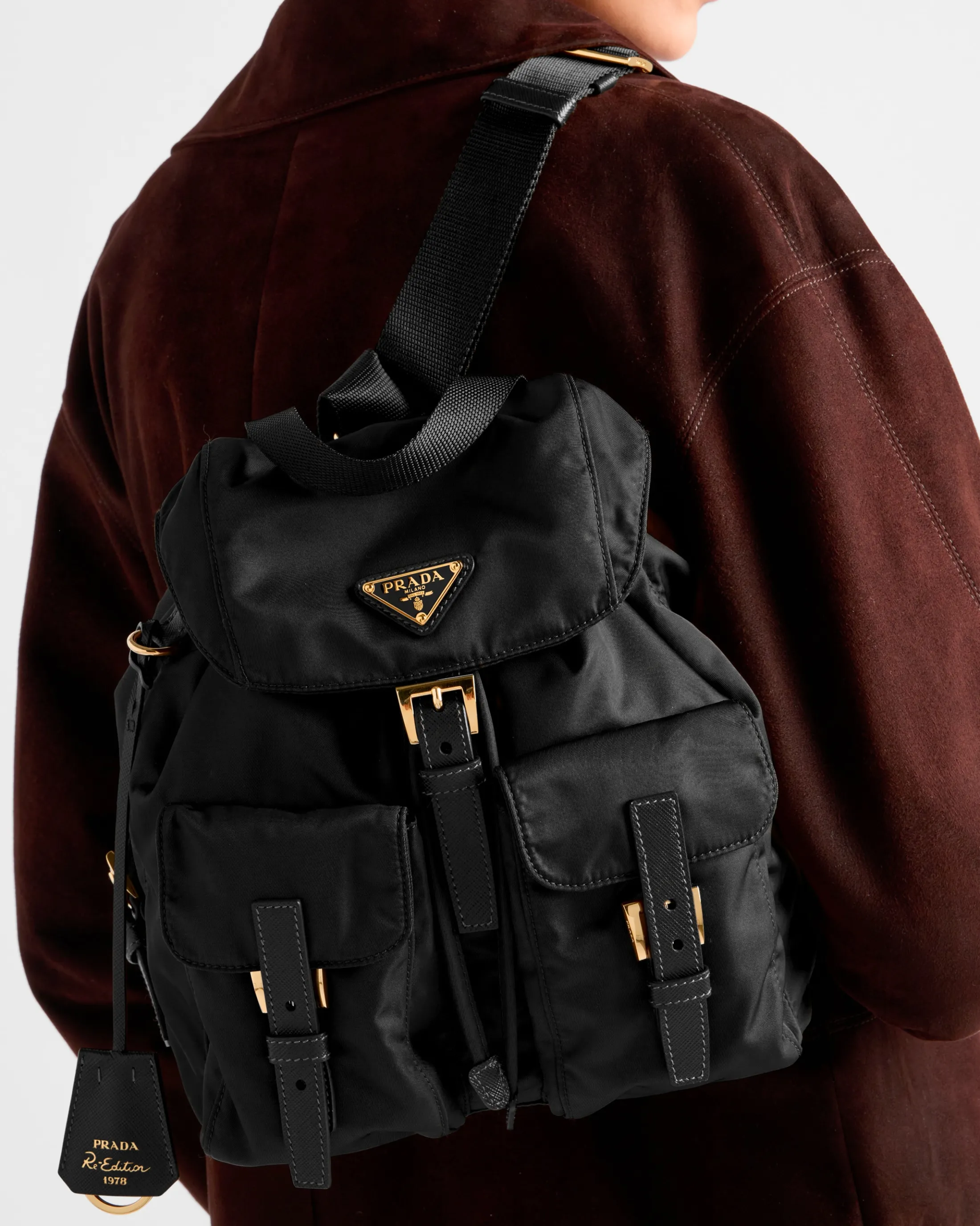 Prada Re-Edition 1978 small Re-Nylon backpack Black Hot