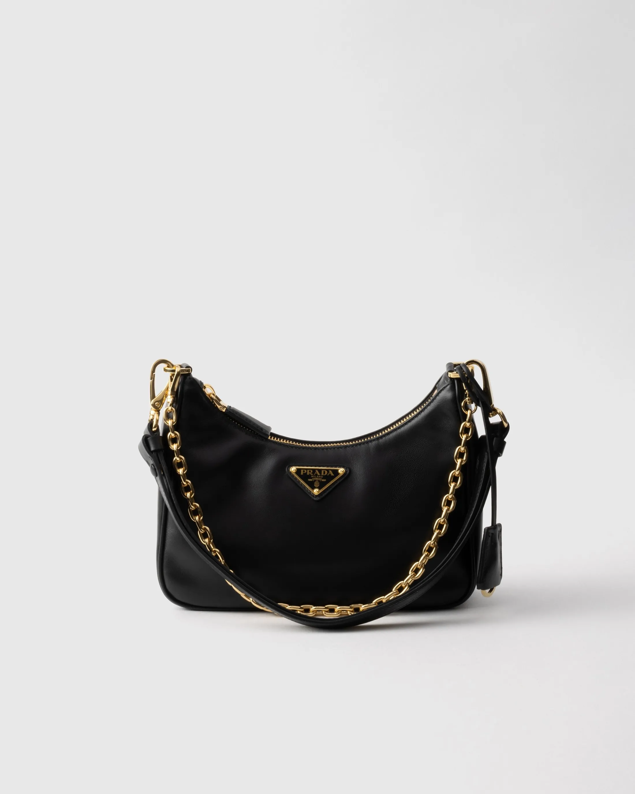 Prada Re-Edition leather mini-bag Black Store