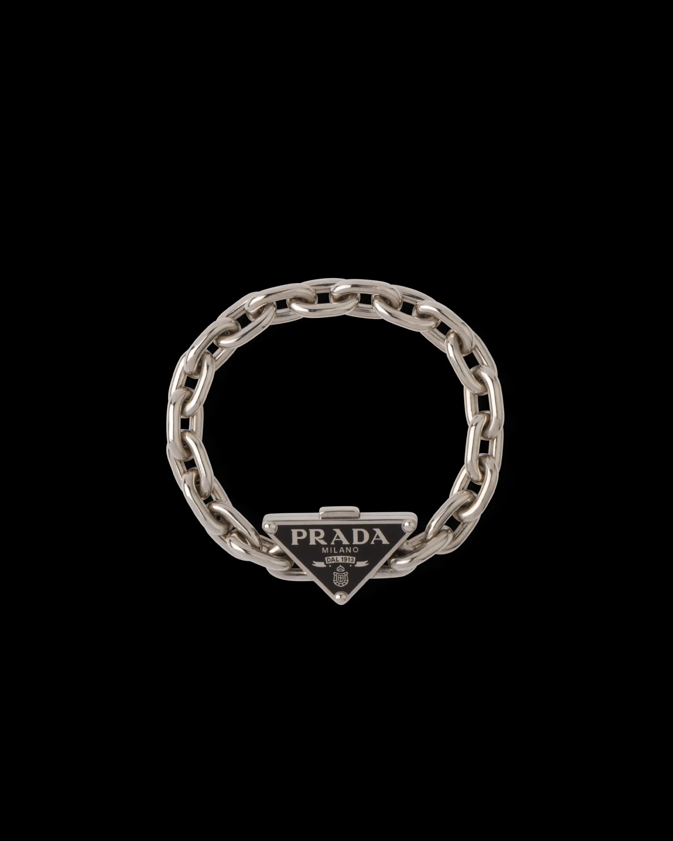 Prada Symbole bracelet Silver Cheap