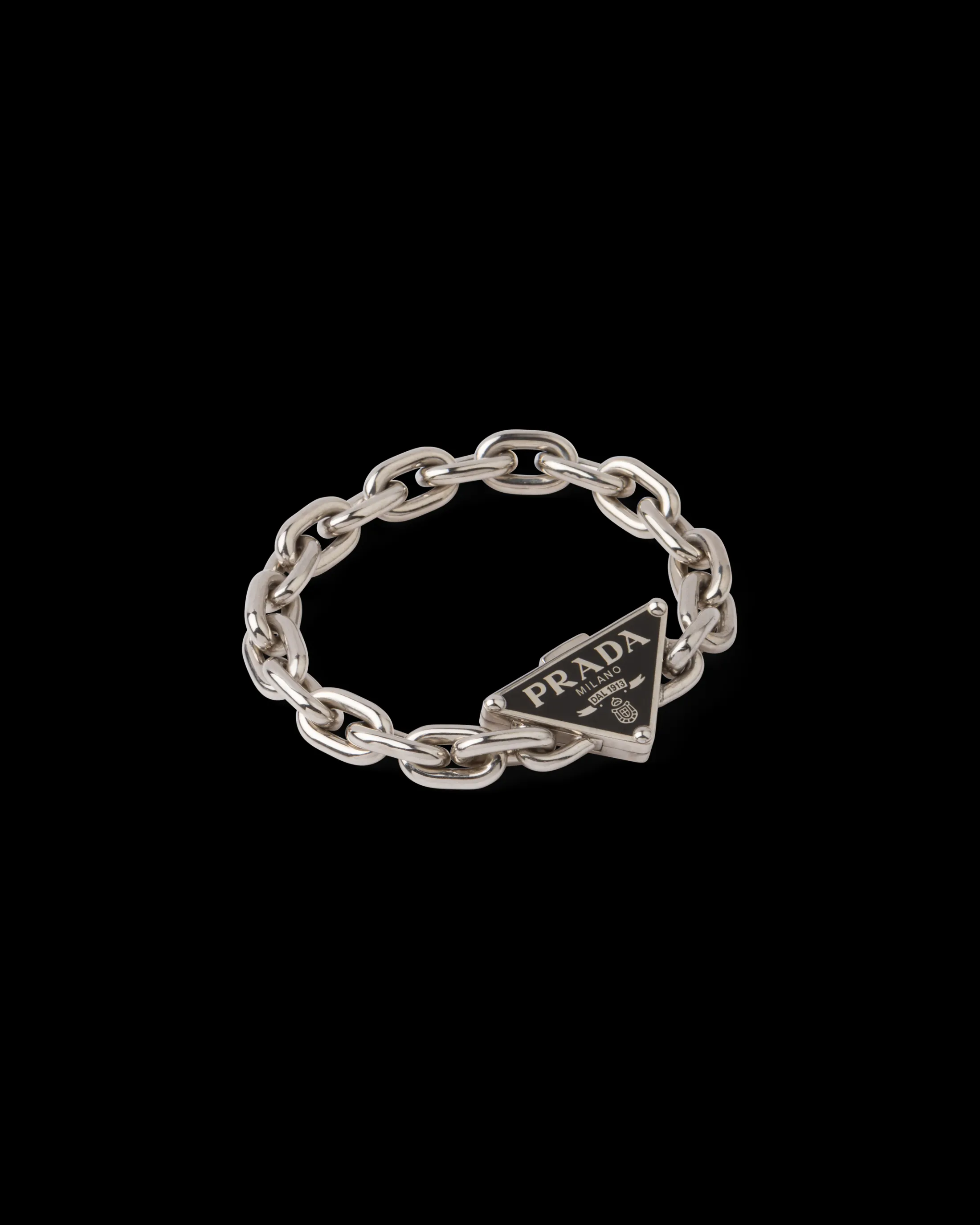 Prada Symbole bracelet Silver Cheap