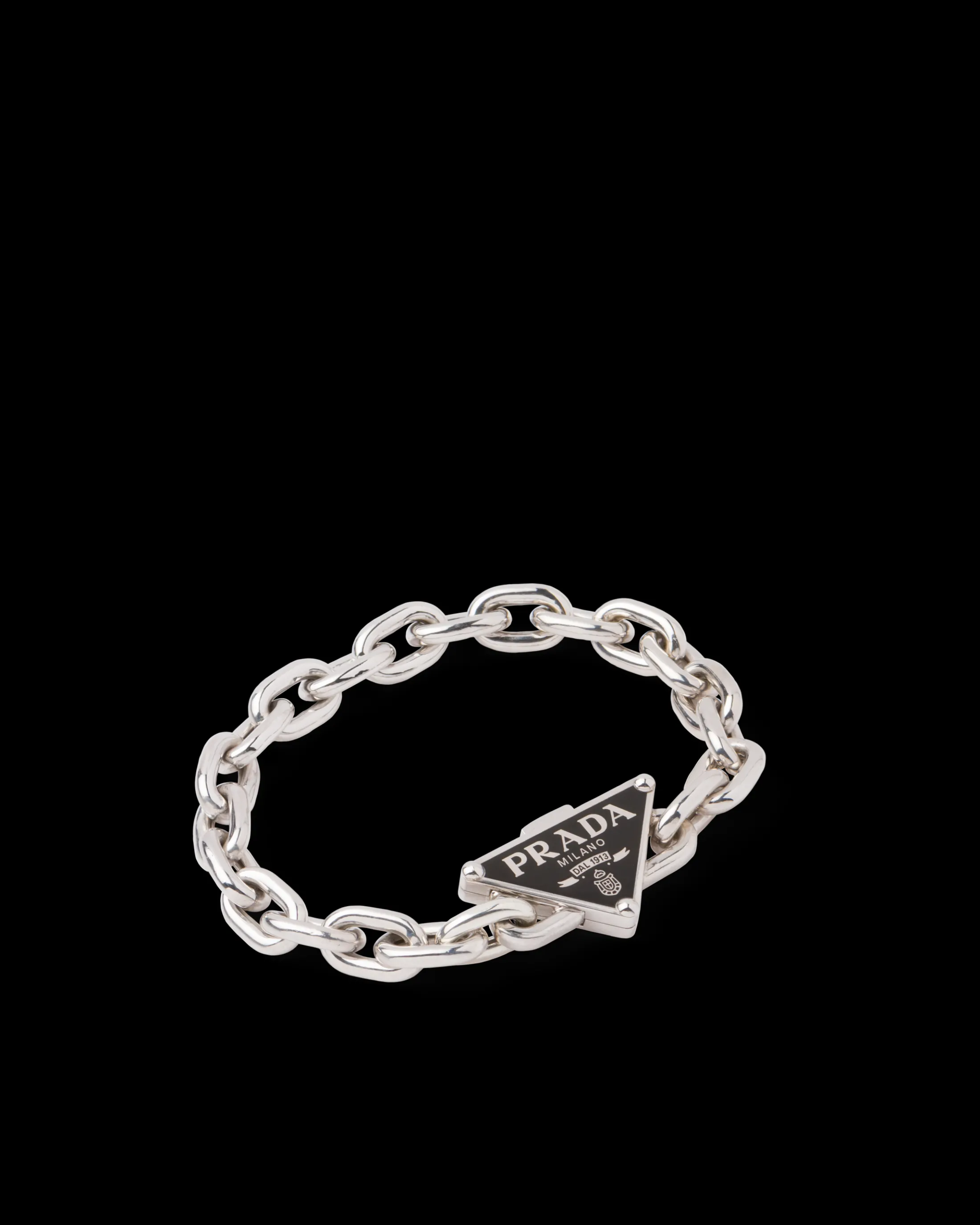 Prada Symbole bracelet Silver Fashion