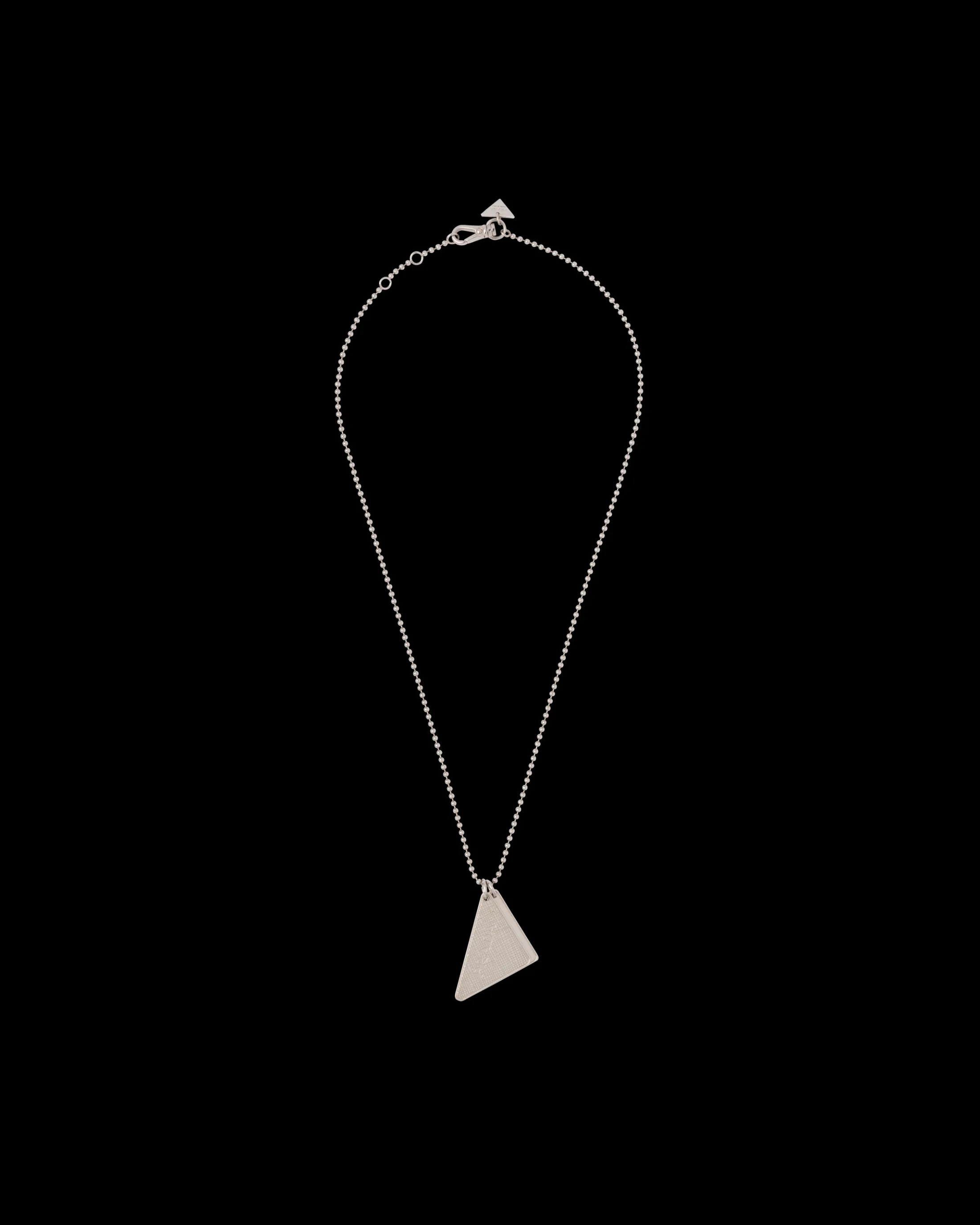 Prada Symbole pendant necklace Silver Store