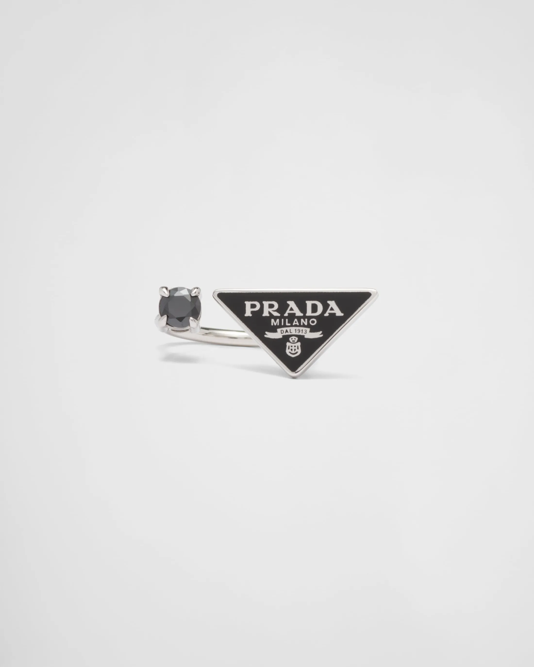 Prada Symbole ring Black/blackdiamond Best Sale