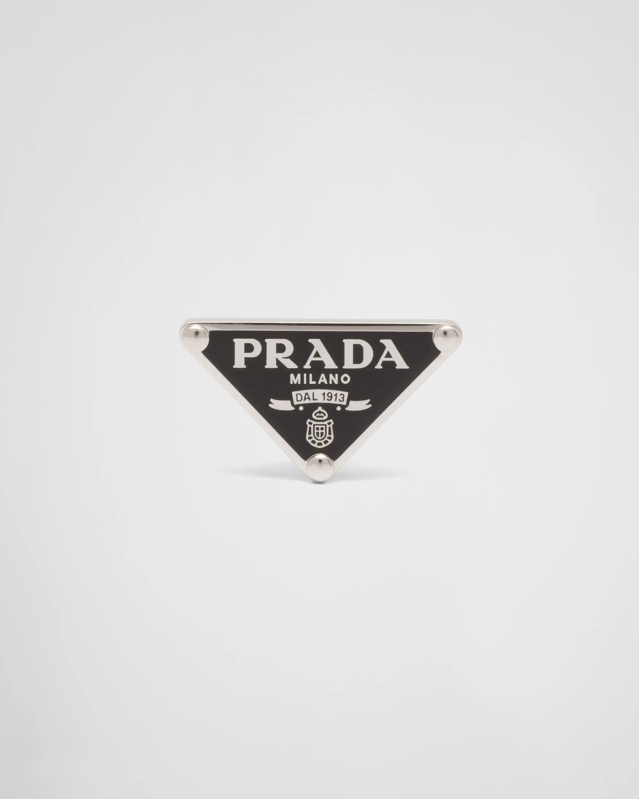 Prada Symbole single right earring Black Store