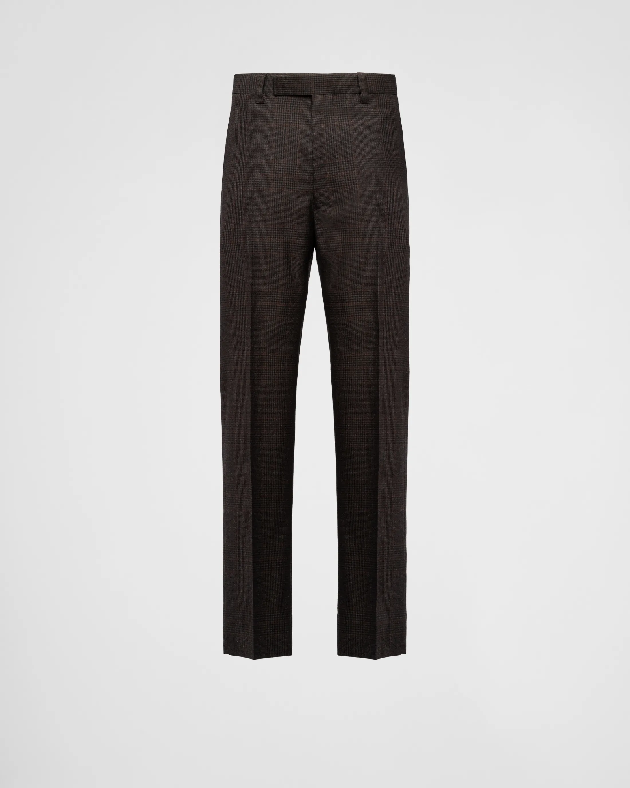 Prada Prince of Wales pants Ebony Best Sale