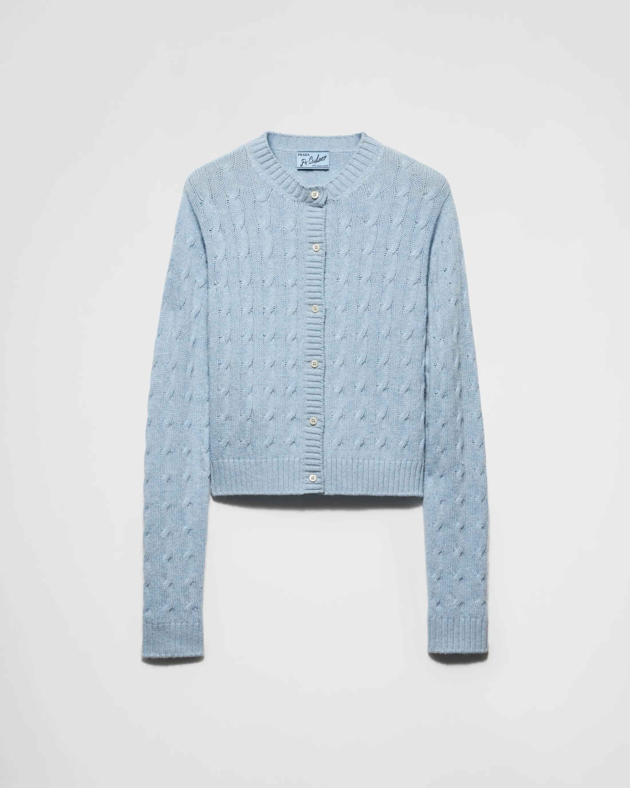 Prada Re-Cashmere cardigan Sapphireblue Shop