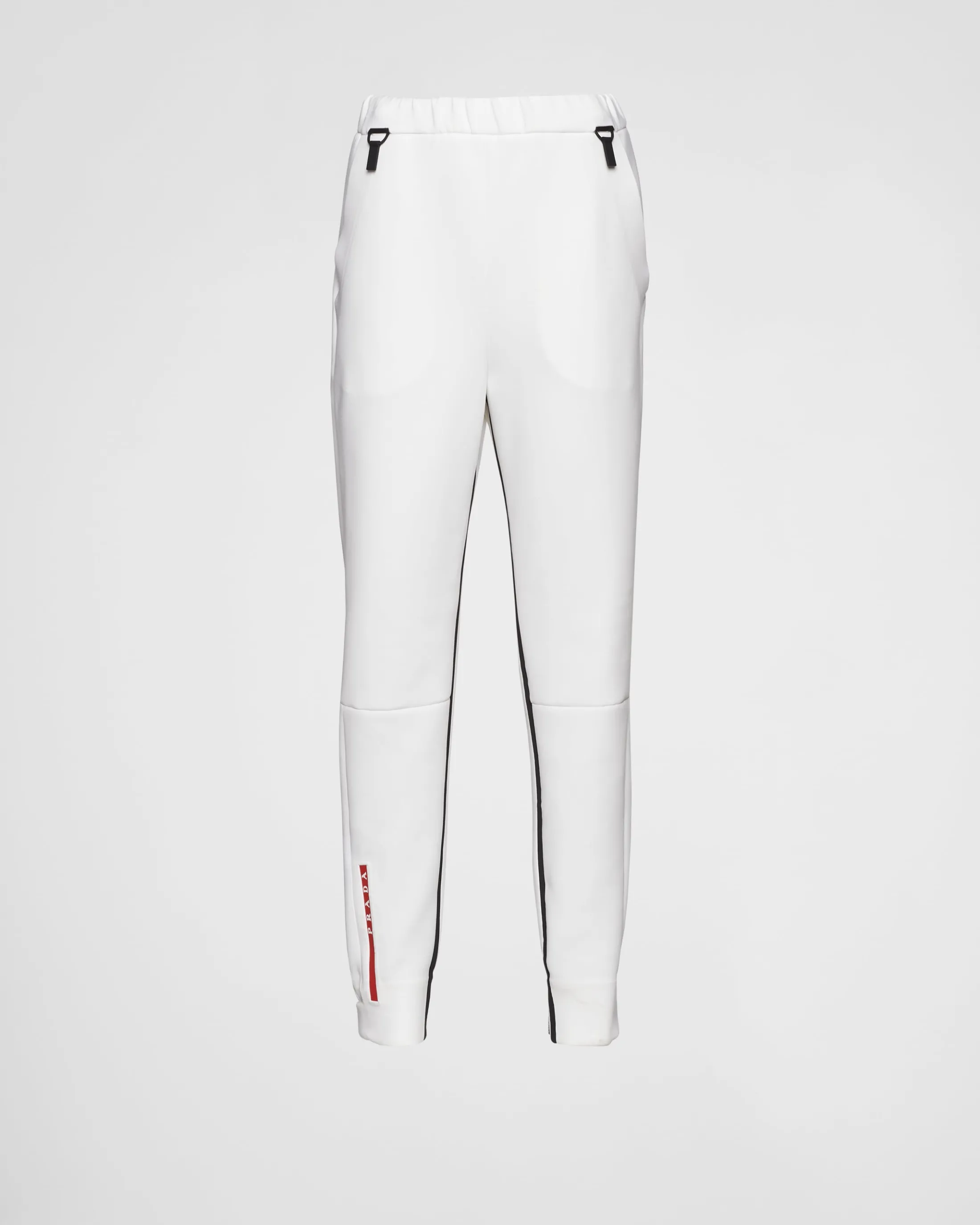 Prada Recycled double jersey pants White Online