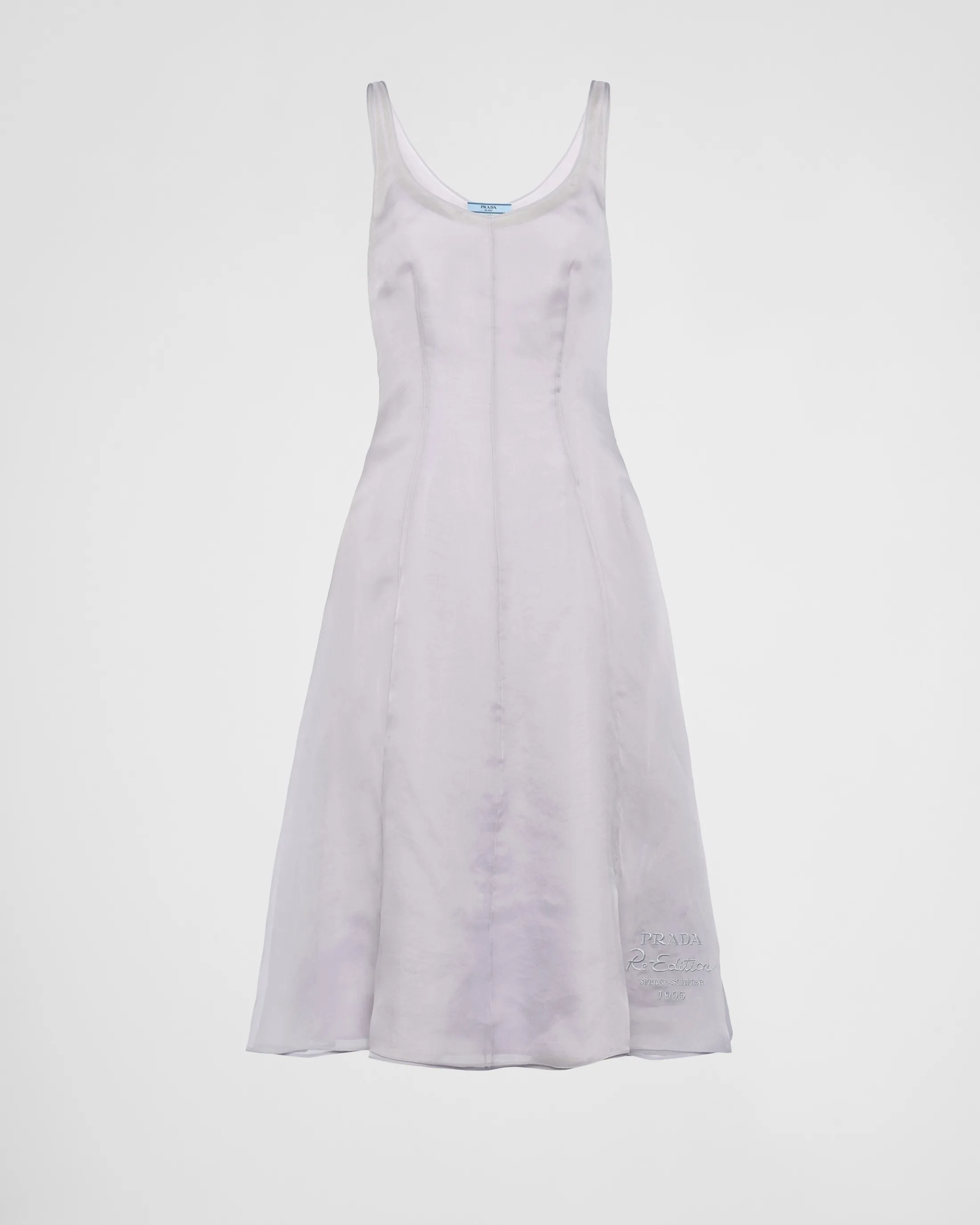 Prada Re-Edition 1995 organza dress Wisteria Hot