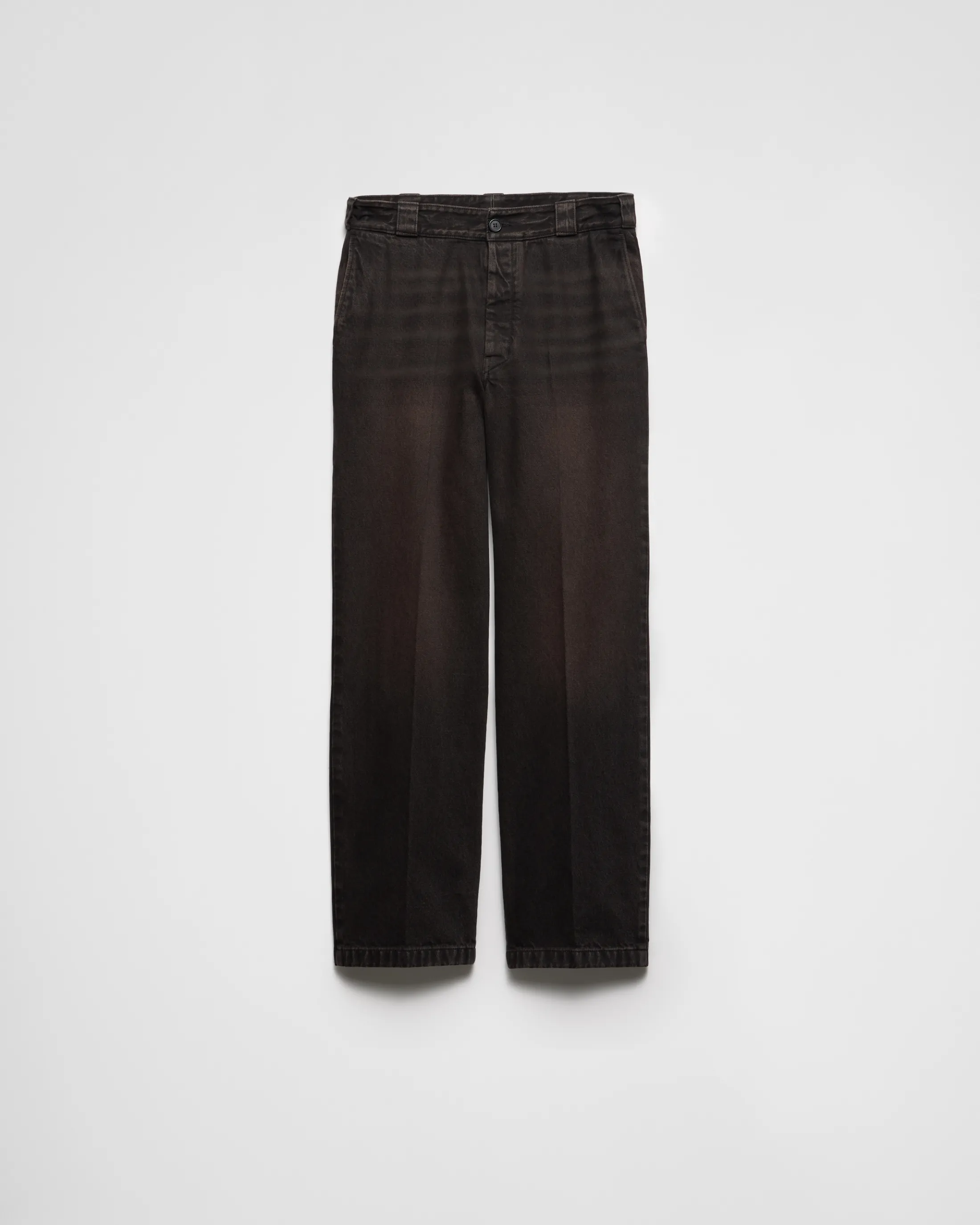 Prada Relaxed fit denim jeans Brown Cheap