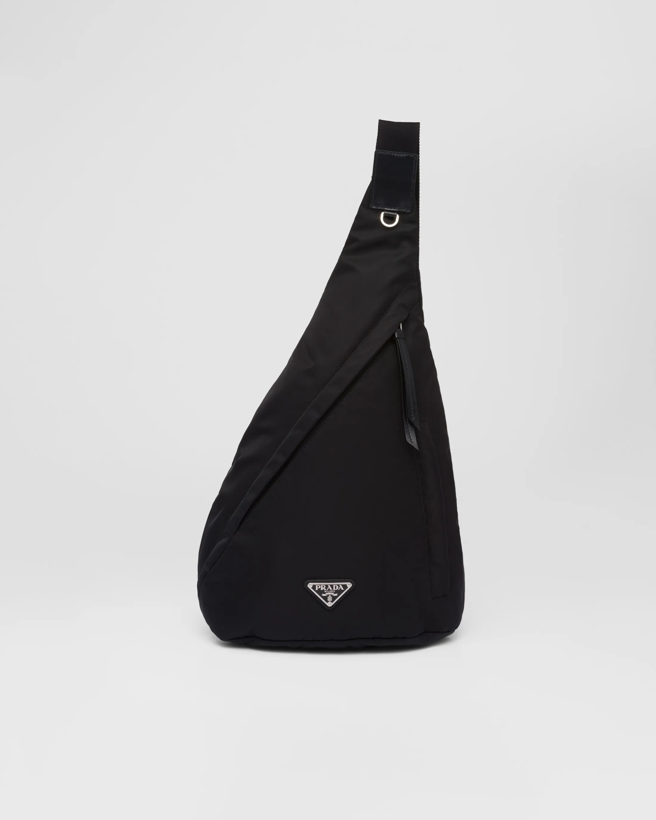 Prada Re-Nylon and leather backpack Black Fashion