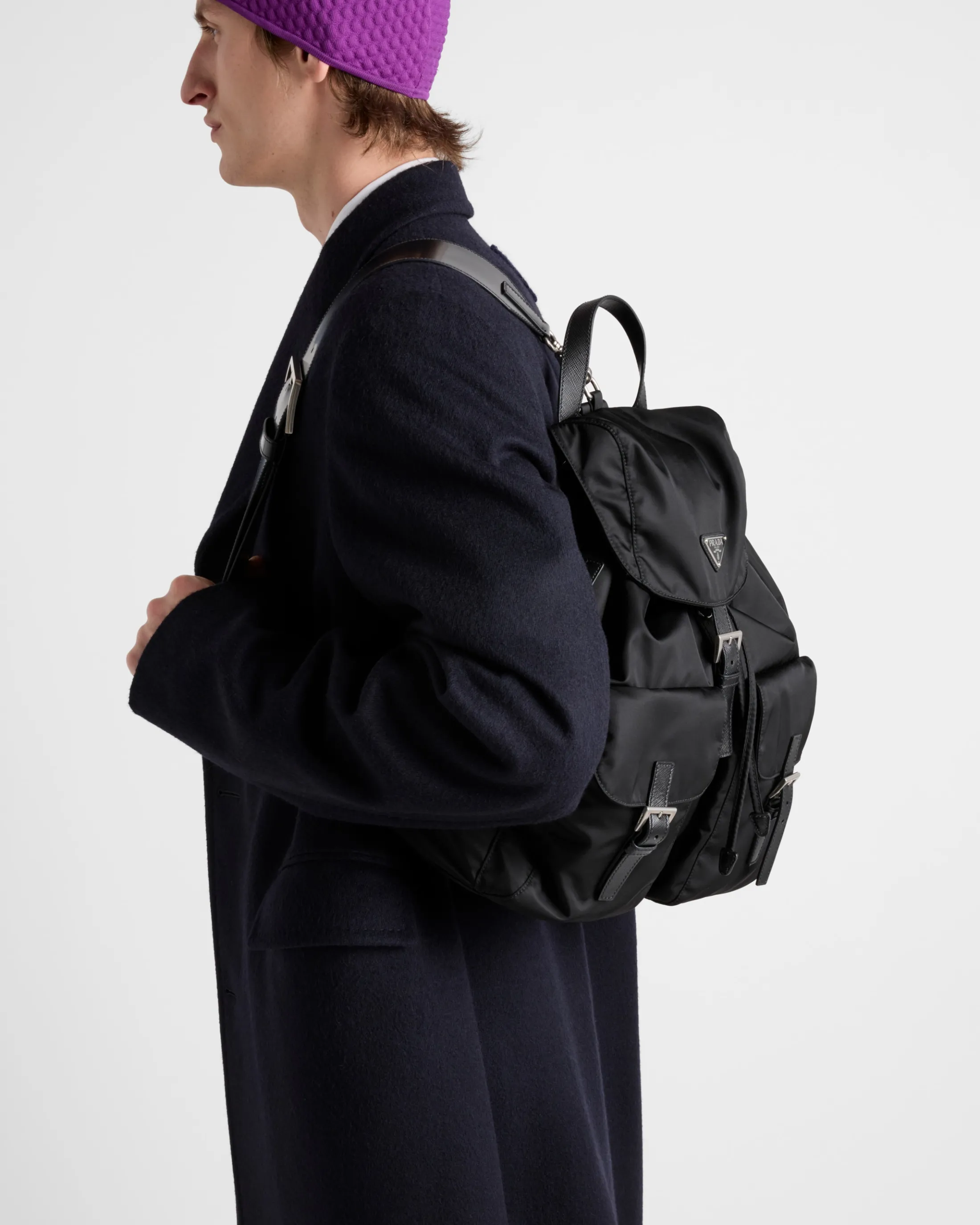 Prada Re-Nylon backpack Black Online